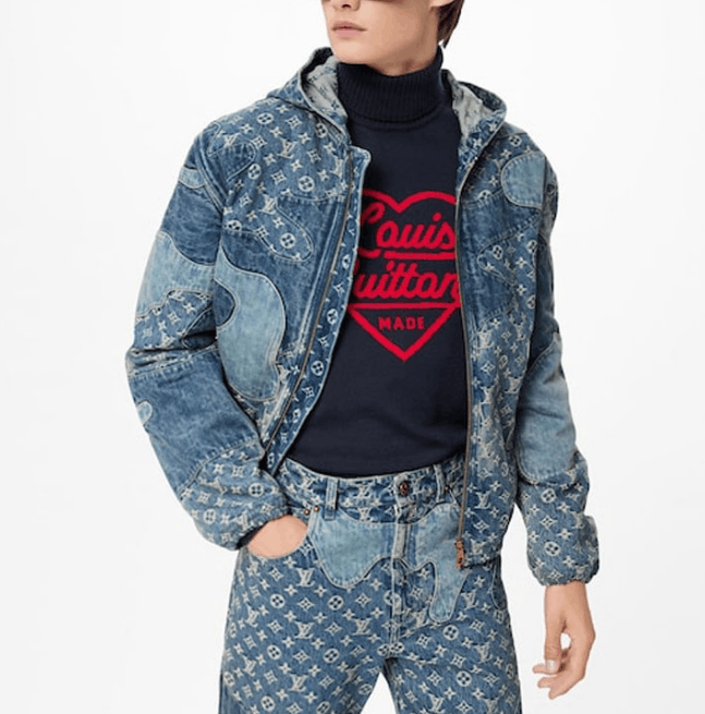 Louis Vuitton Louis Vuitton SS22 All-Over Print Denim Jacket Size US M / EU 48-50 / 2 - 5 Thumbnail
