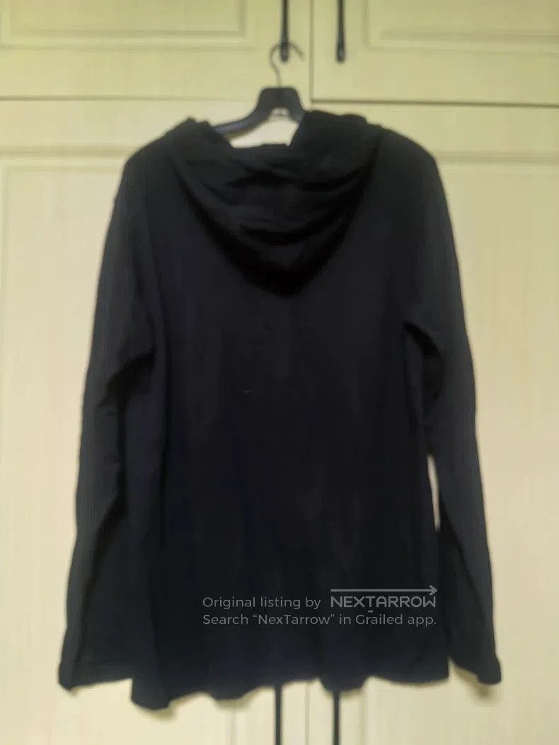 Yohji Yamamoto Yohji Yamamoto Men's Cotton Black Hoodie. Size US M / EU 48-50 / 2 - 2 Thumbnail