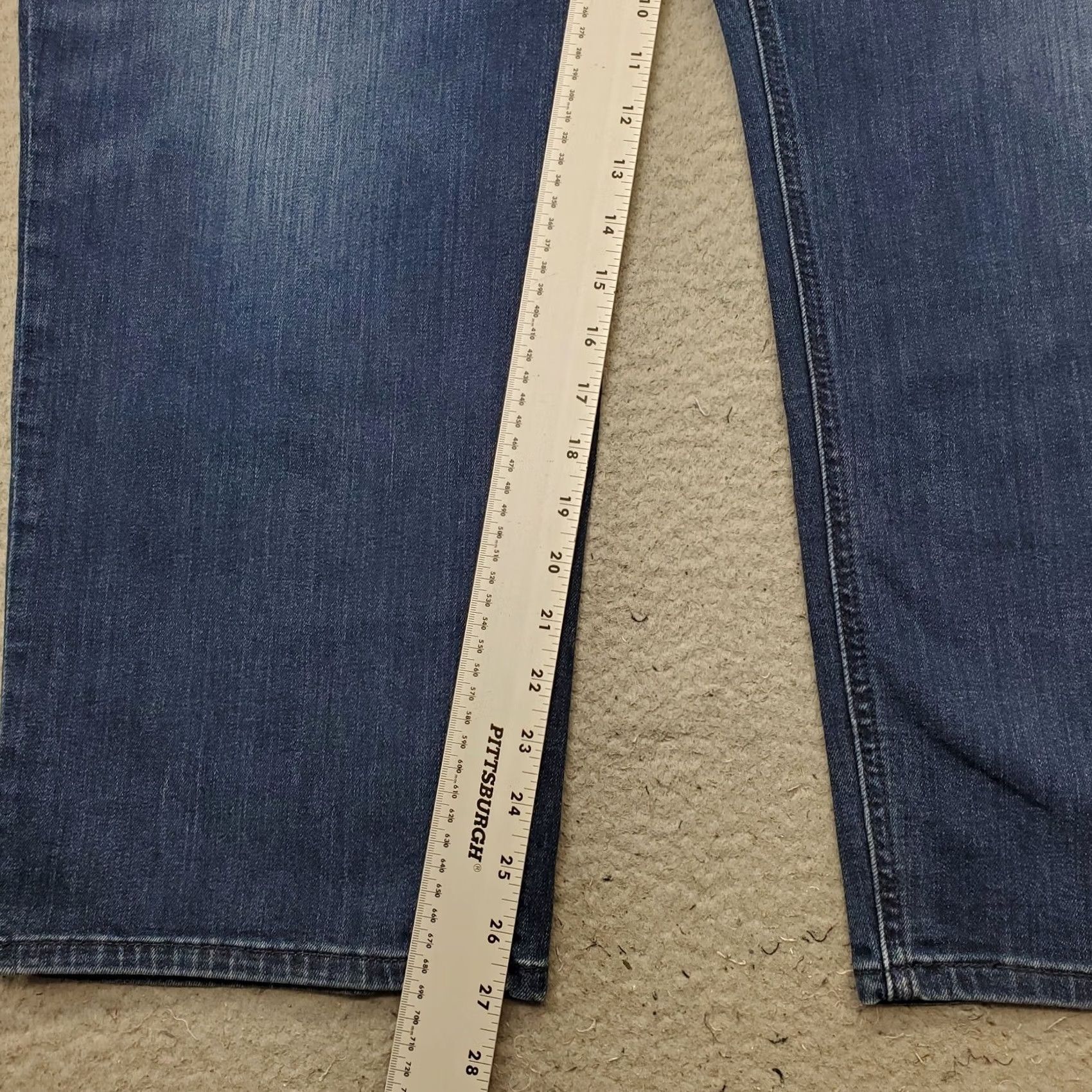 Levi's Levi'S 541 Straight Fit Jeans Mens 52x29 Blue Denim Casual Streetwear Size US 36 / EU 52 - 4 Thumbnail