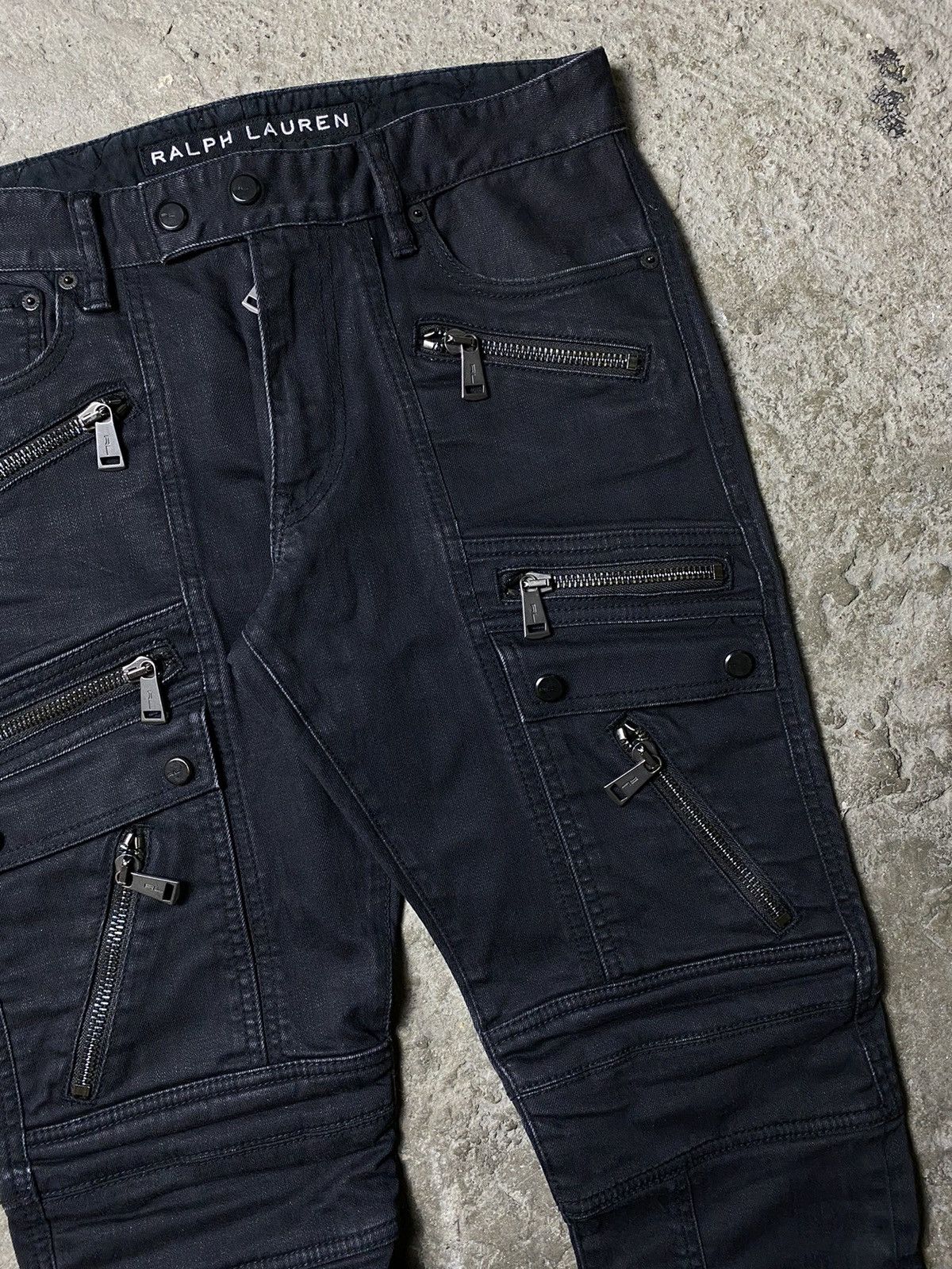 Ralph Lauren Black Label Ralph Lauren Black Label Biker Jeans Size US 32 / EU 48 - 4 Thumbnail
