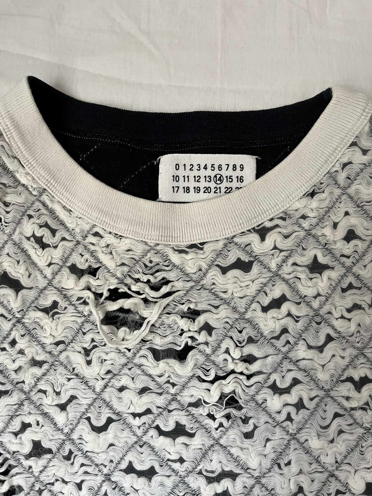 Maison Margiela Maison Margiela Spring/Summer 2016 'Destroyed' Tee Size US S / EU 44-46 / 1 - 4 Thumbnail