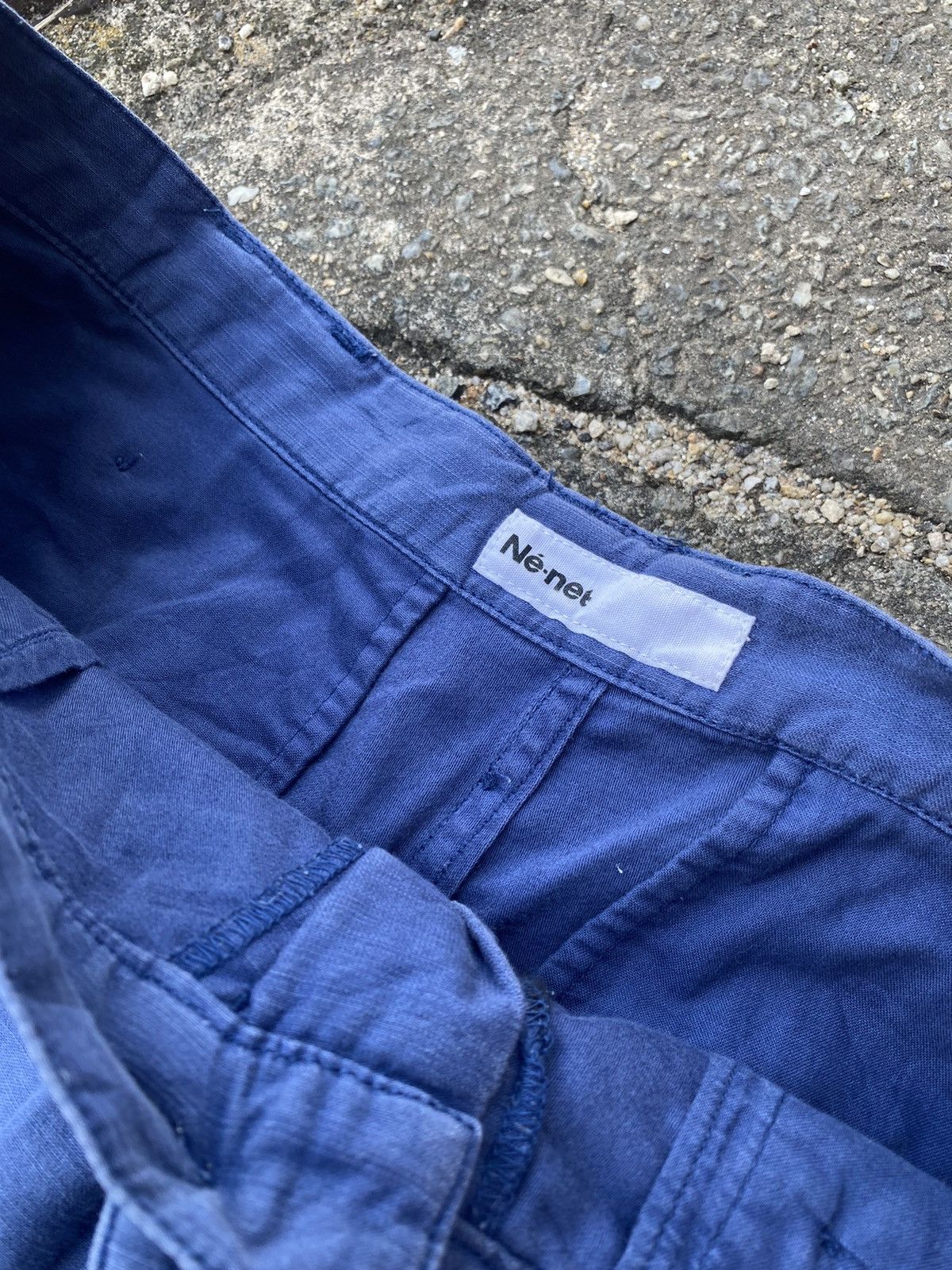 Ne-Net Vintage Ne-net by Issey Miyake Cargo Baggy Pants Size US 30 / EU 46 - 9 Thumbnail