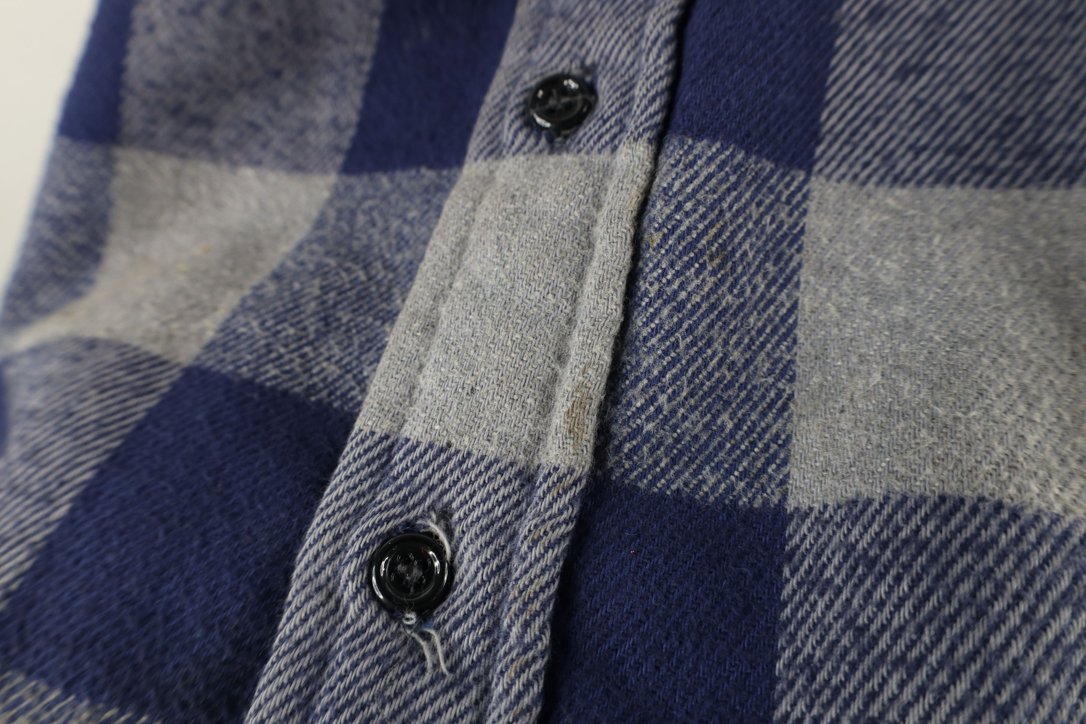 Vintage Vintage 90s Streetwear Flannel Button Shirt Jacket Jac USA Size US XXL / EU 58 / 5 - 5 Thumbnail