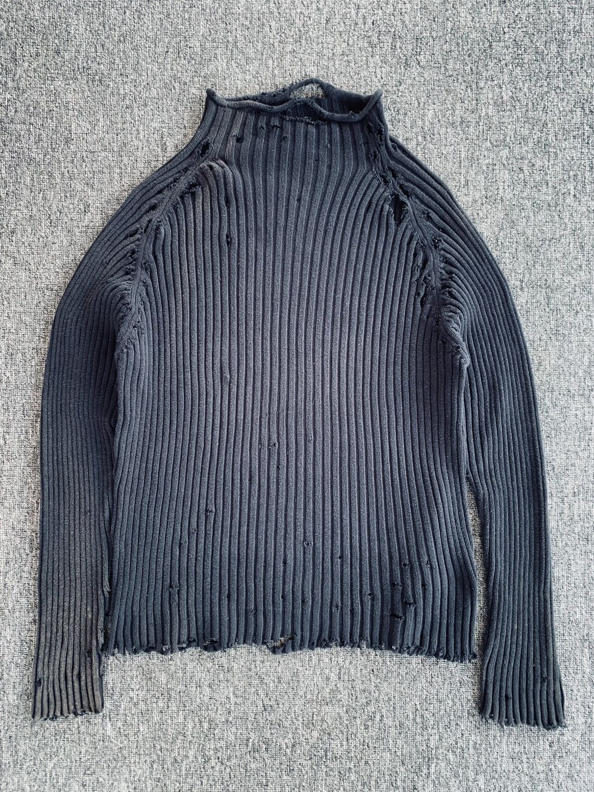 Vintage Rare Undefined Distressed Crazy Sick Stripe Black Sunfaded Size US M / EU 48-50 / 2 - 5 Thumbnail