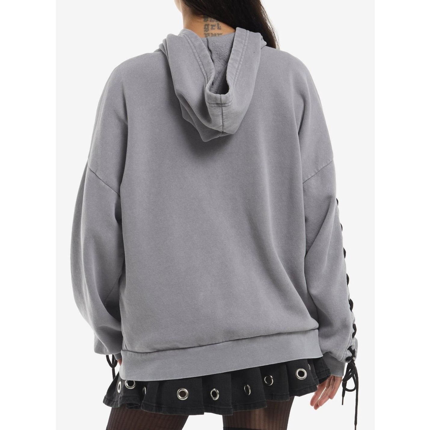 Hot Topic NWT Hot Topic Social Collision Tribal Lace-Up Girls Hoodie Size XL / US 12-14 / IT 48-50 - 2 Thumbnail