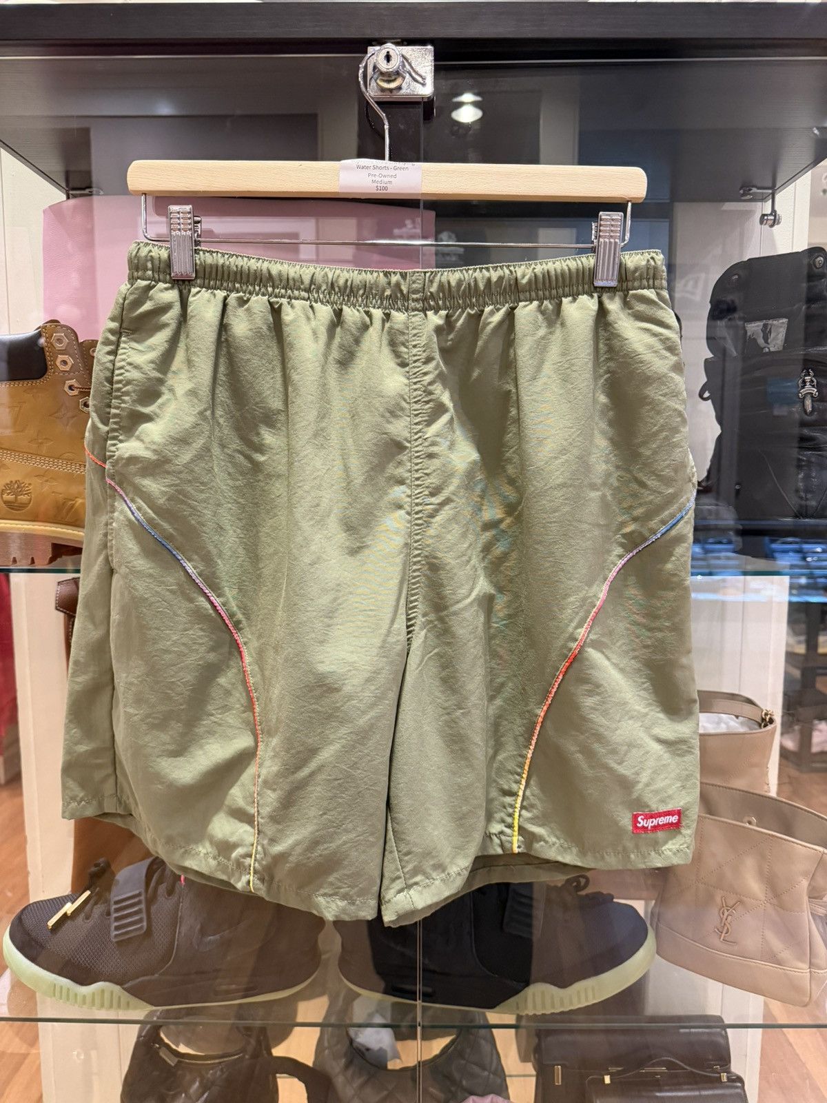 Supreme Supreme Gradient Piping Water short SS21 XL | Grailed