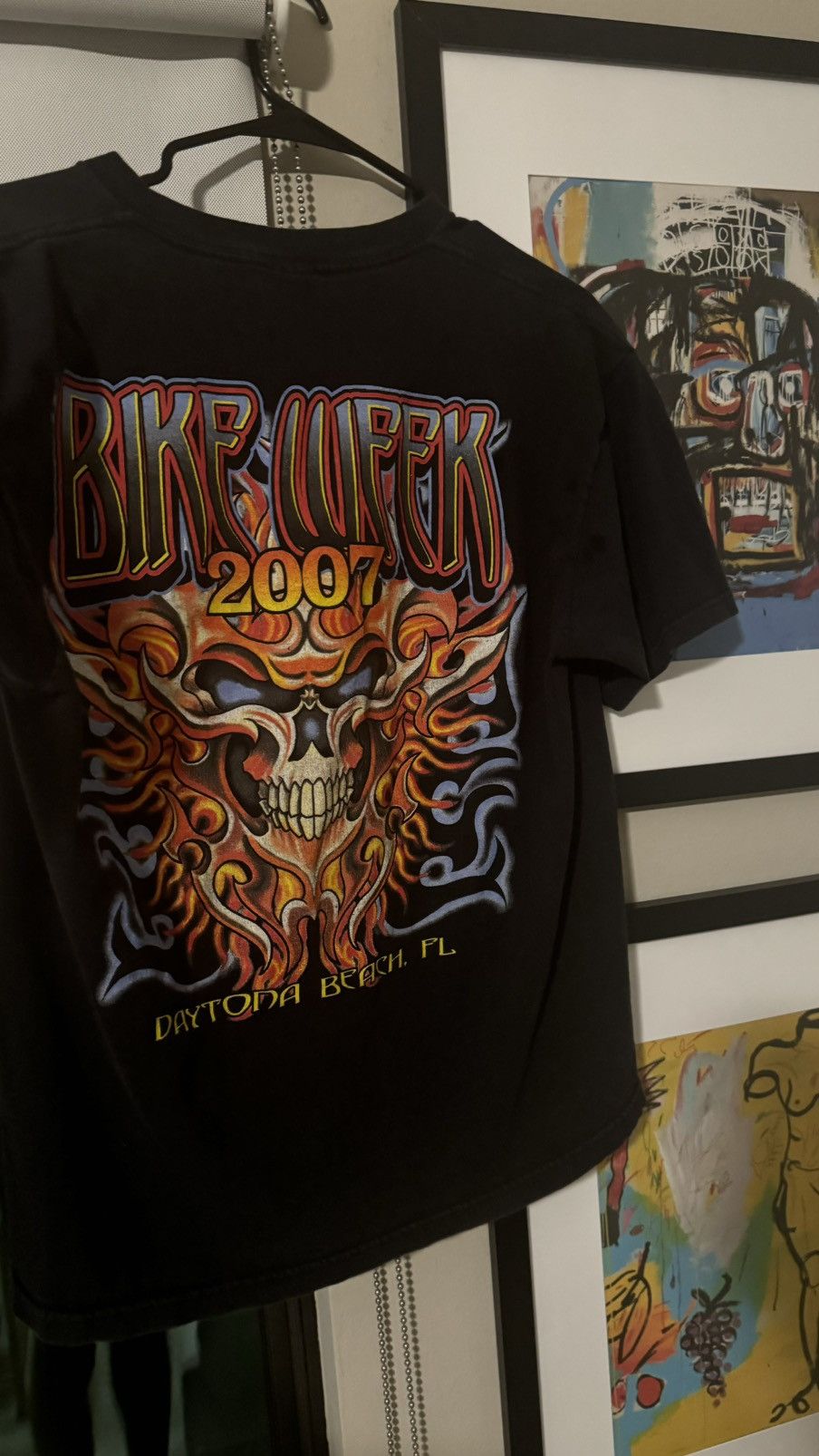 Delta Daytona Beach Bike Week 2007 Tee Shirt Size US L / EU 52-54 / 3 - 3 Thumbnail