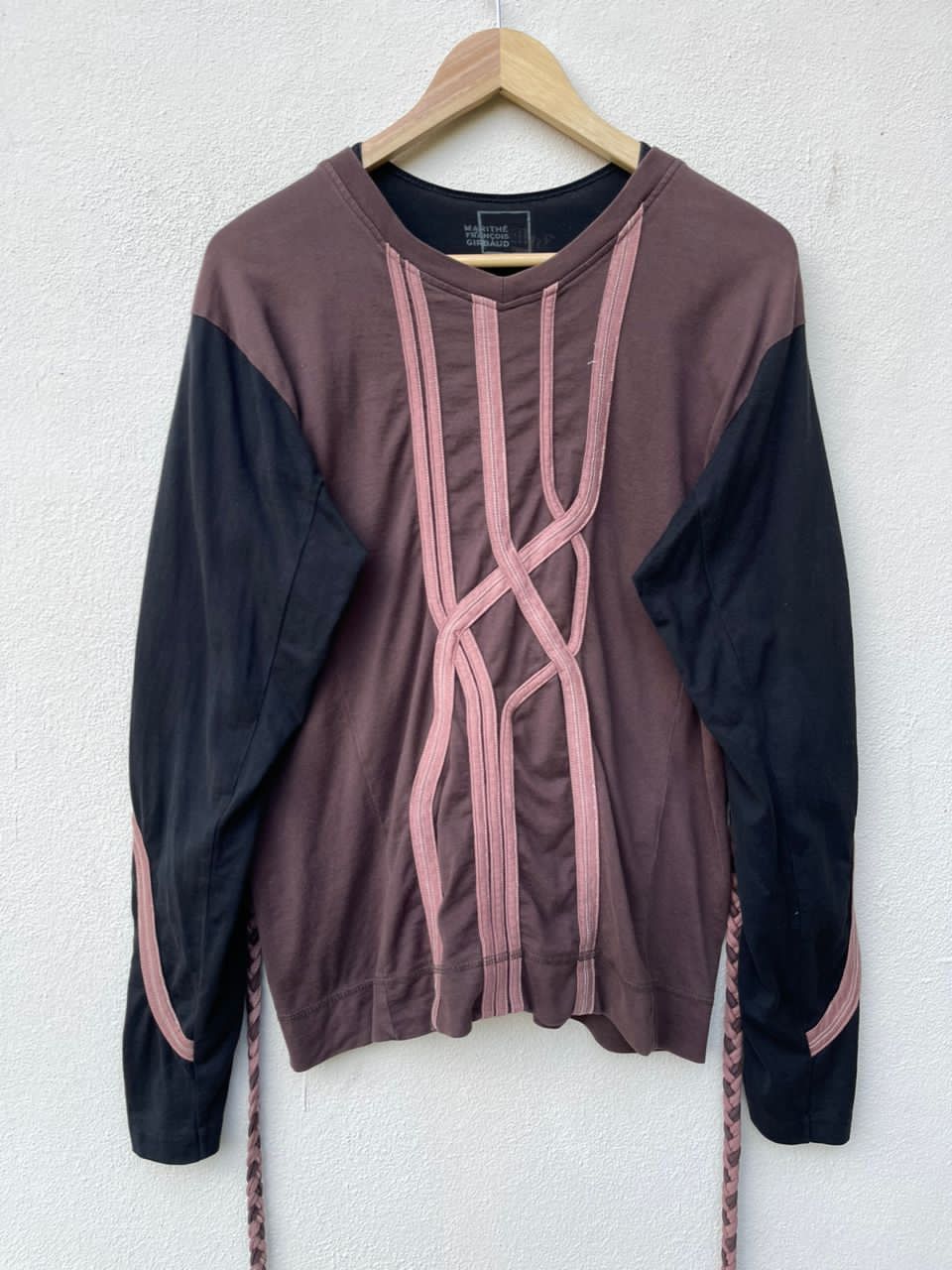 Japanese Brand Marithe Francois Girbaud Design Longsleeve Tee Size M / US 6-8 / IT 42-44 - 9 Thumbnail