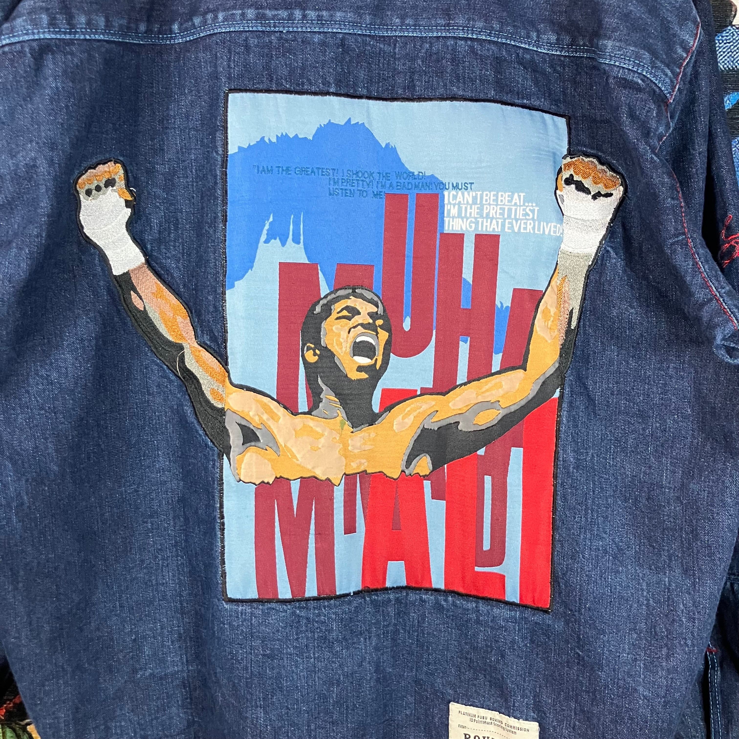 Fubu × Vintage Vintage Y2K Platinum FUBU Limited Edition ‘ALI’ Denim Jacket Size US XL / EU 56 / 4 - 6 Thumbnail