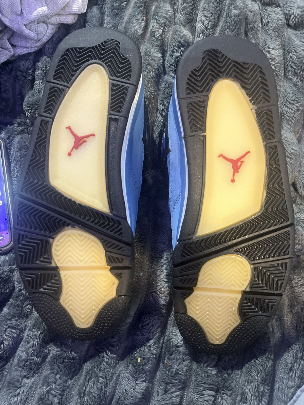 Nike × Travis Scott Retro 4 Cactus Jack Travis Scott Jordans Size US 8.5 / EU 41-42 - 5 Thumbnail