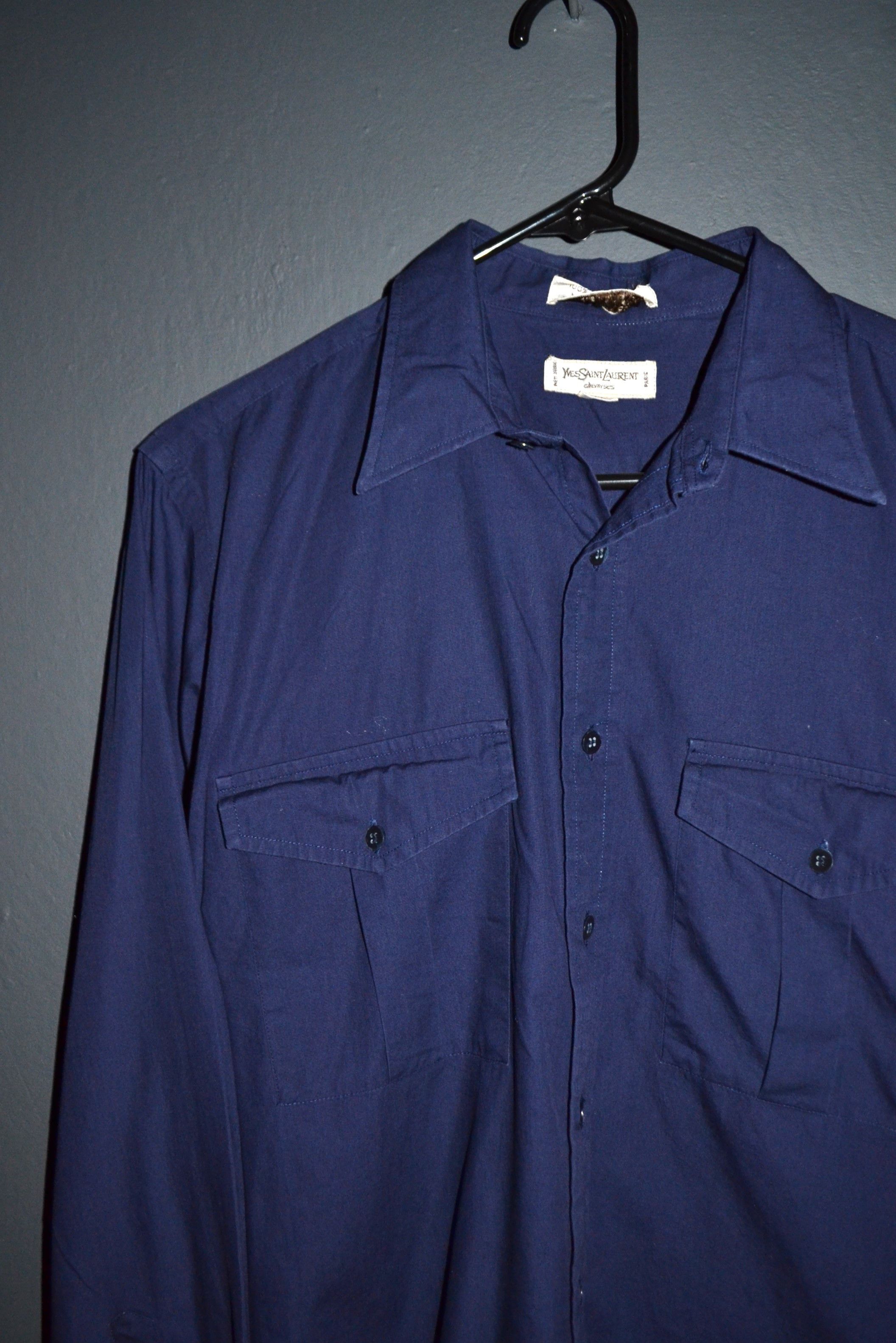 Yves Saint Laurent Yves Saint Laurent Vintage Repro French Navy Military M Size US M / EU 48-50 / 2 - 1 Thumbnail