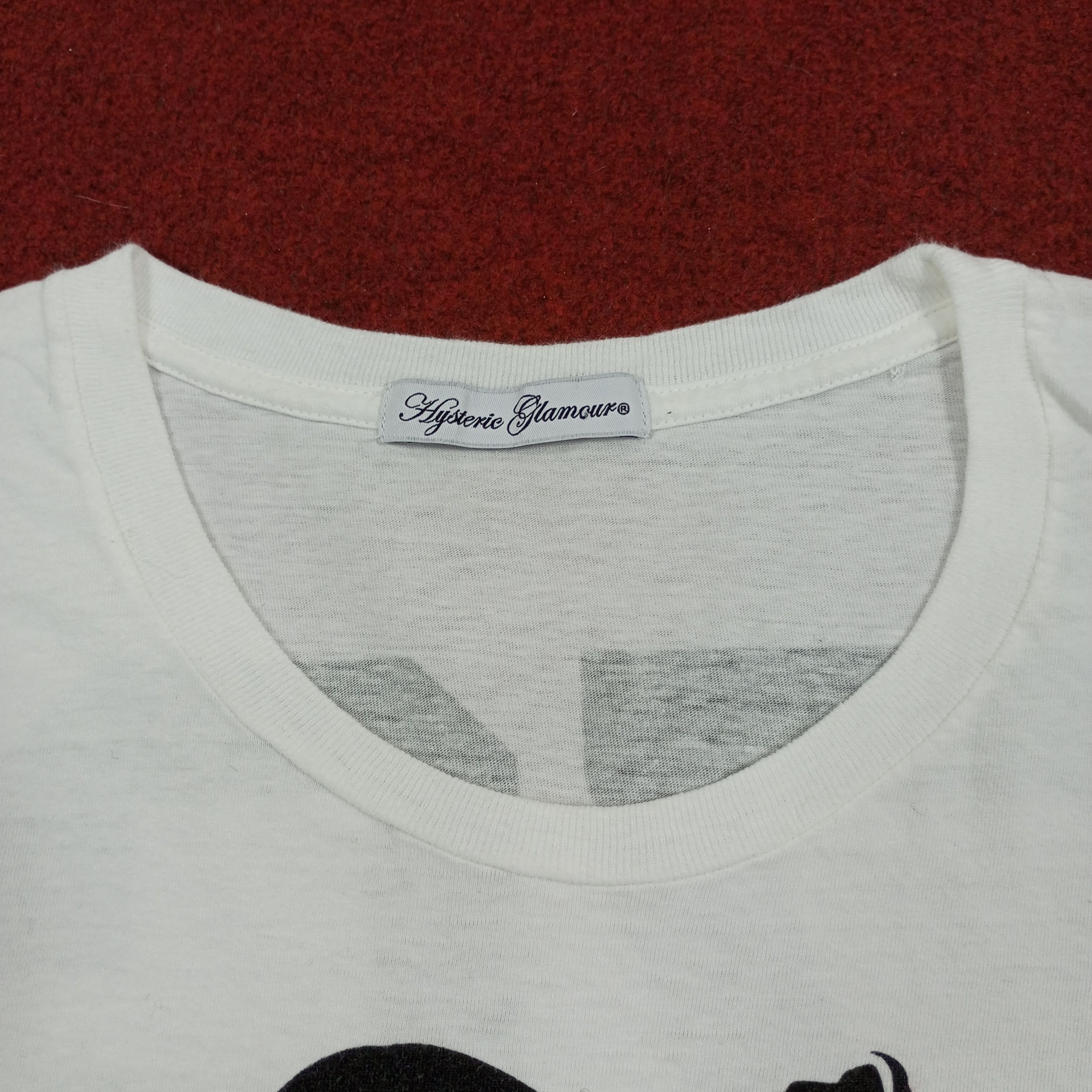 Hysteric Glamour Hysteric Glamour Japanese Brand Streetwear Style Tshirt dp1 Size US XS / EU 42 / 0 - 5 Thumbnail