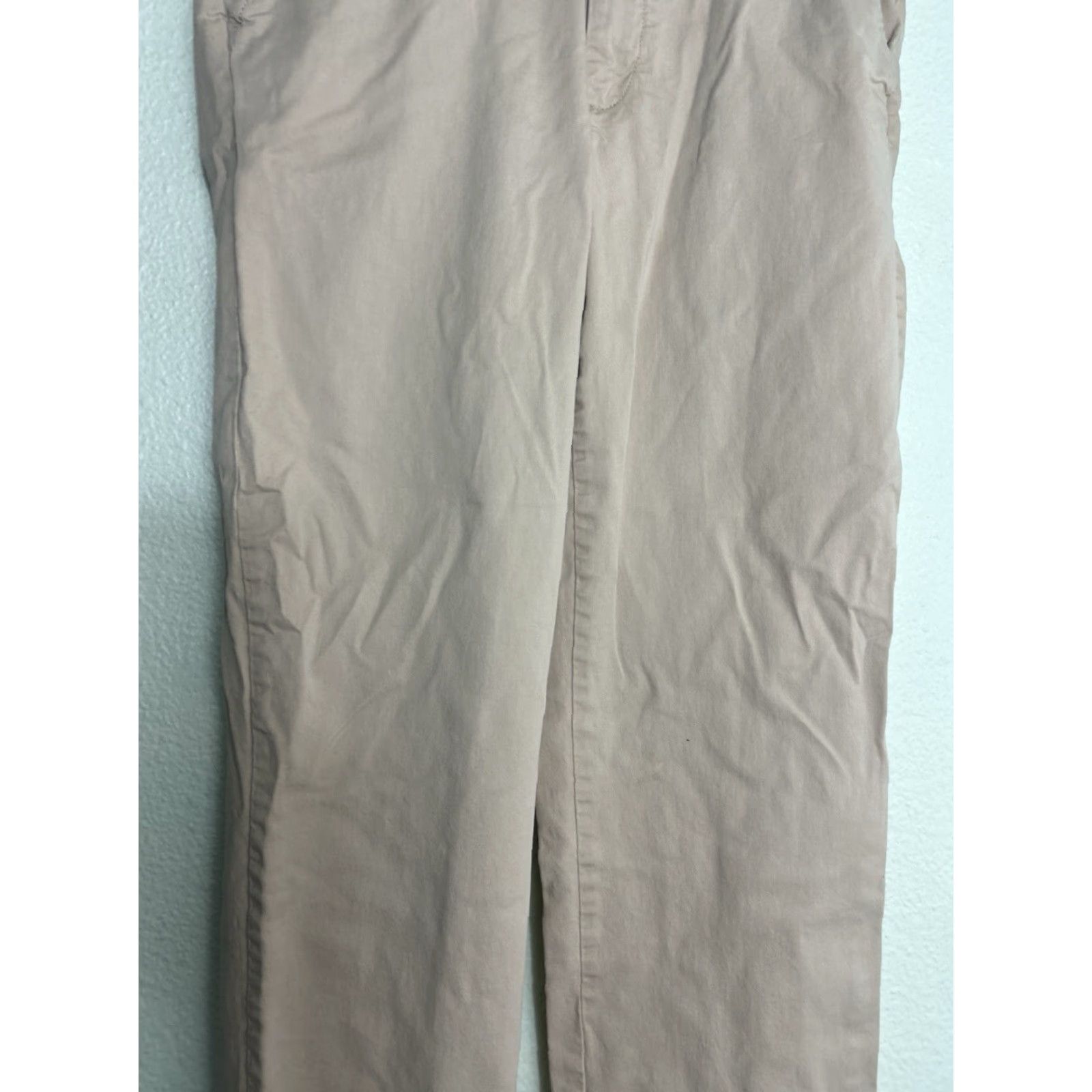 Vintage LL Bean Pants Men 33x31 Beige Chino Classic Fit Straight Leg 509409 Pants Casual Business Travel Moderate Vintage No? Size US 33 - 3 Thumbnail