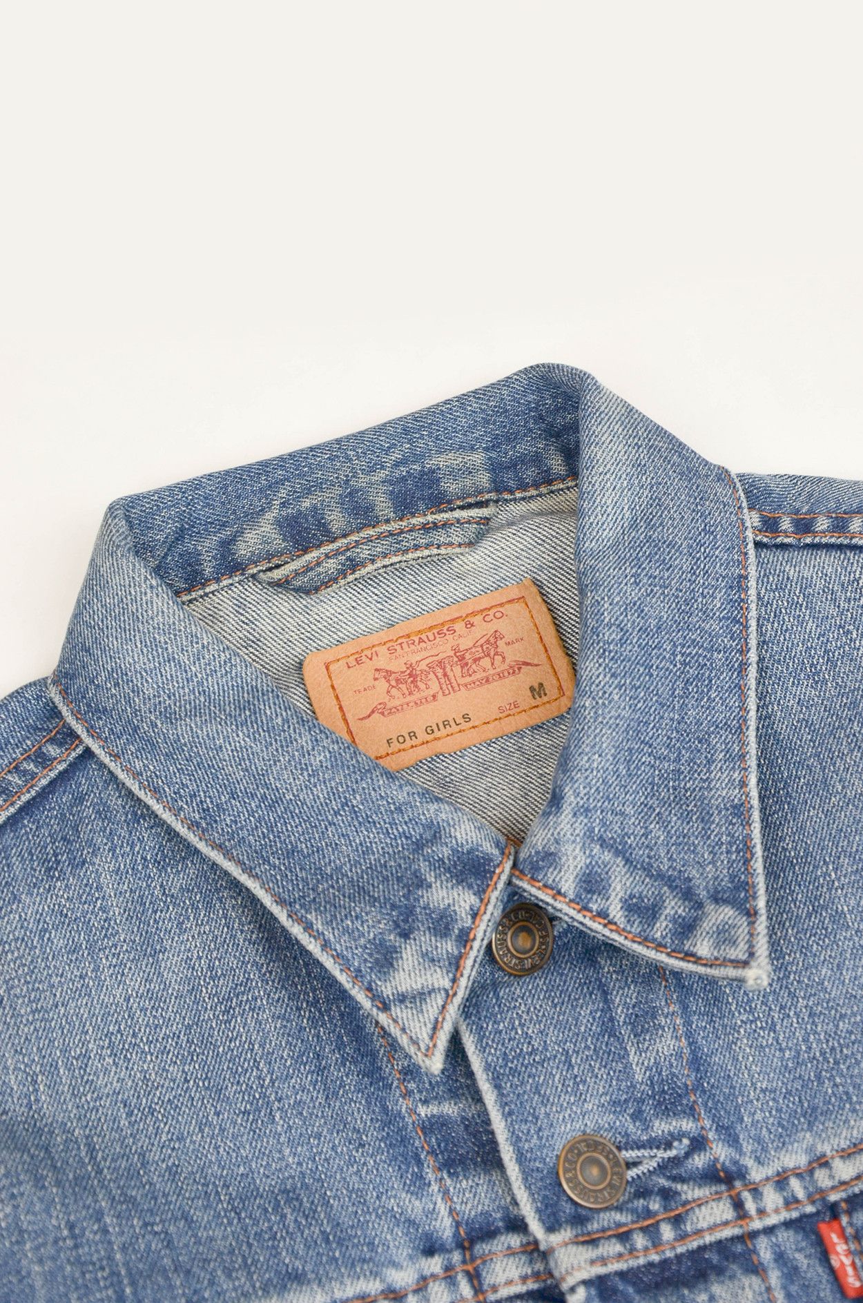 Levi's Levi’s Strauss & Co. Denim Patch Jacket – Women’s M Size M / US 6-8 / IT 42-44 - 7 Thumbnail