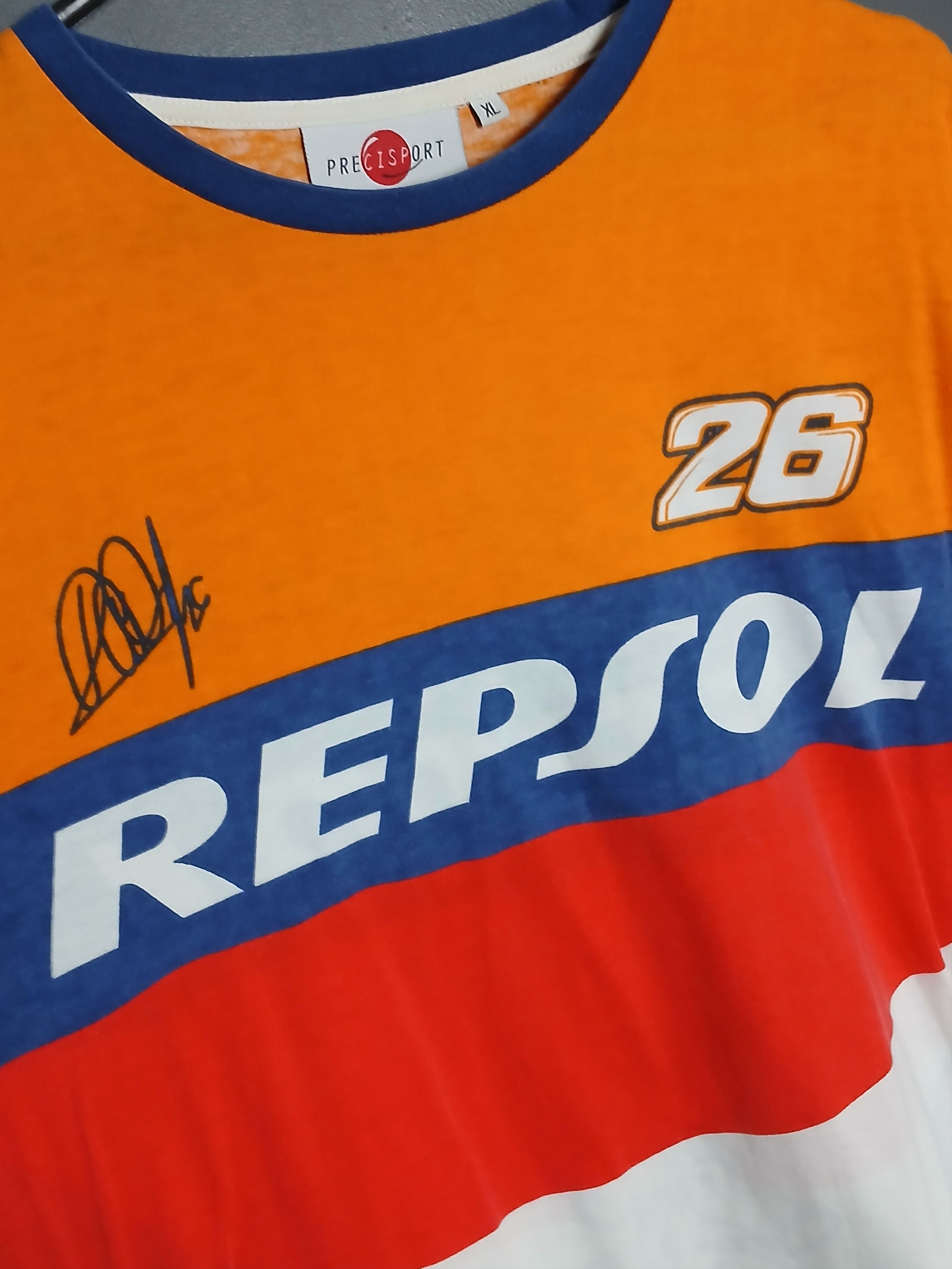 Honda Honda Repsol Dani Pedrosa MotoGP Racing Moto T-Shirt Size US XL / EU 56 / 4 - 3 Thumbnail