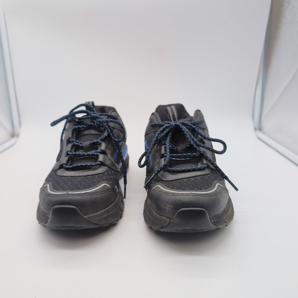 Other Herman Survivors Sz 7.5 Black and Blue Leather Athletic Sho Size US 7.5 / EU 40-41 - 3 Thumbnail