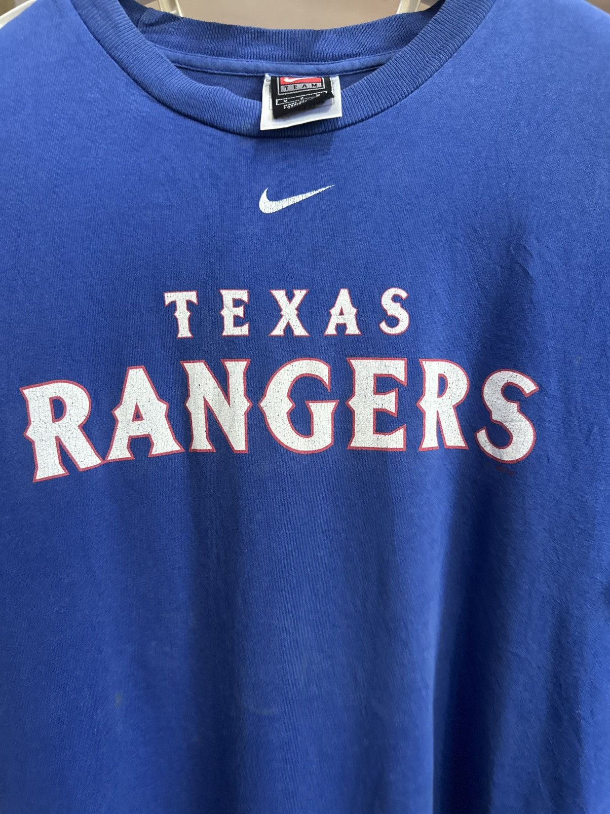 Nike Vintage Nike Canter Texas Rangers faded shirt Size US M / EU 48-50 / 2 - 3 Thumbnail