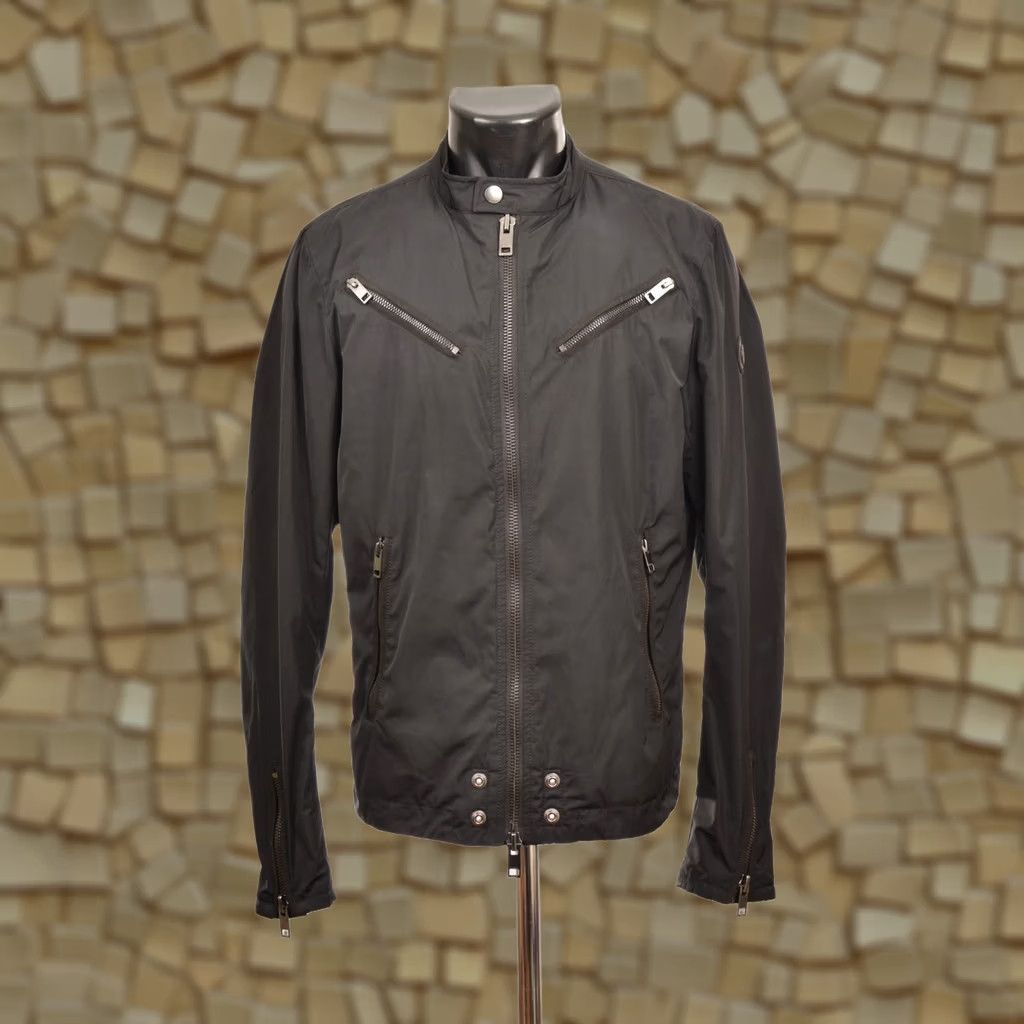 Diesel VINTAGE Diesel Biker Jacket Main Selling Point Diesel Shirt Jacket Adult M Black Size US M / EU 48-50 / 2 - 1 Thumbnail
