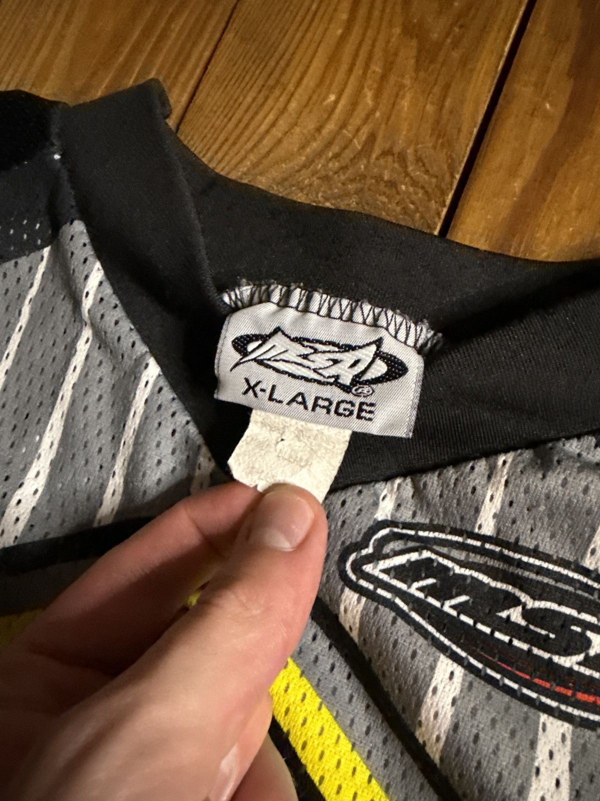 Fox Racing Vintage 90s Y2K MSR Moto Racing Mesh Black Jersey Size US L / EU 52-54 / 3 - 2 Thumbnail