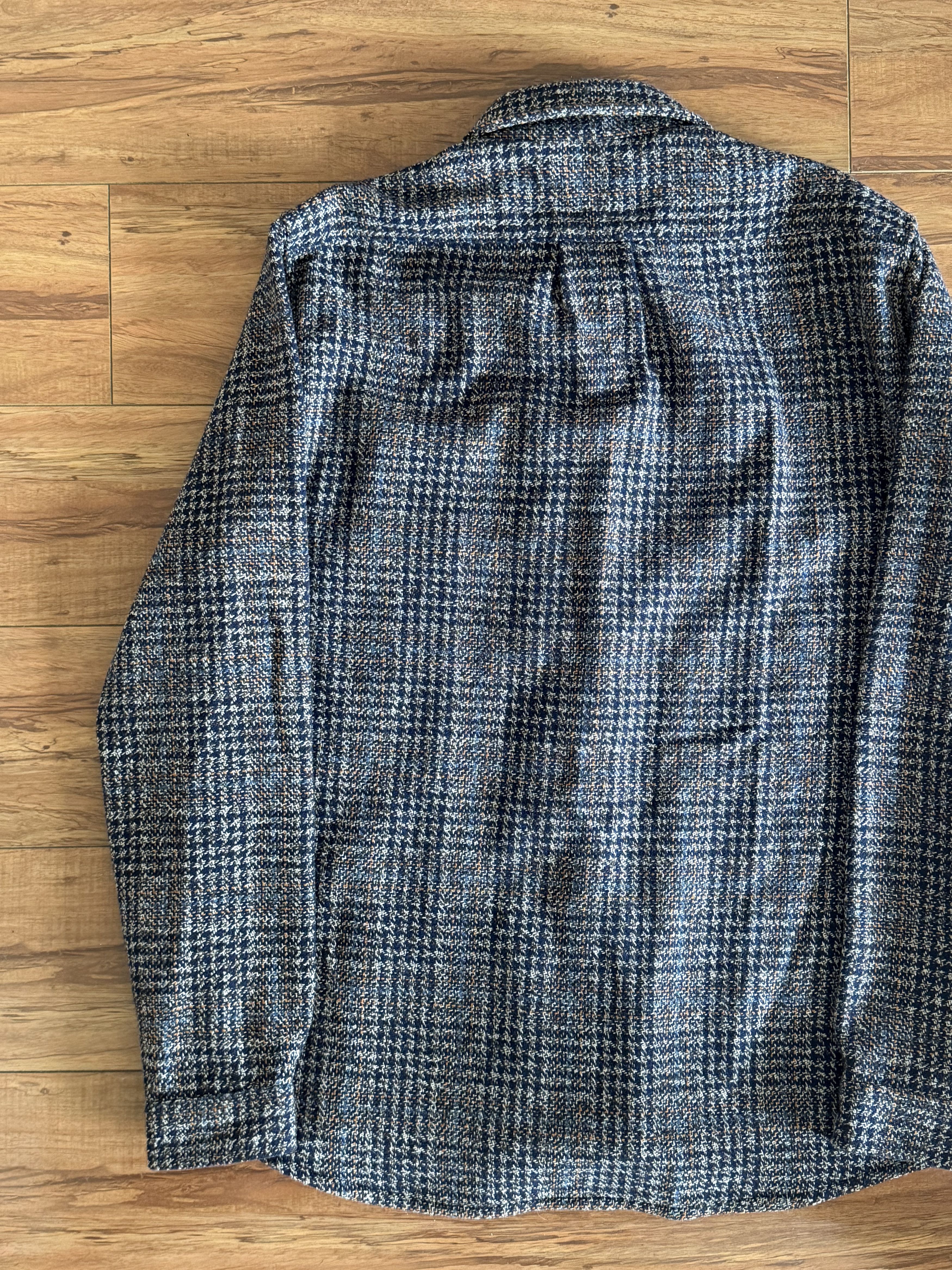 Libertine-Libertine Brown Blue Orange Plaid Flannel Shirt Jacket Size US L / EU 52-54 / 3 - 3 Thumbnail