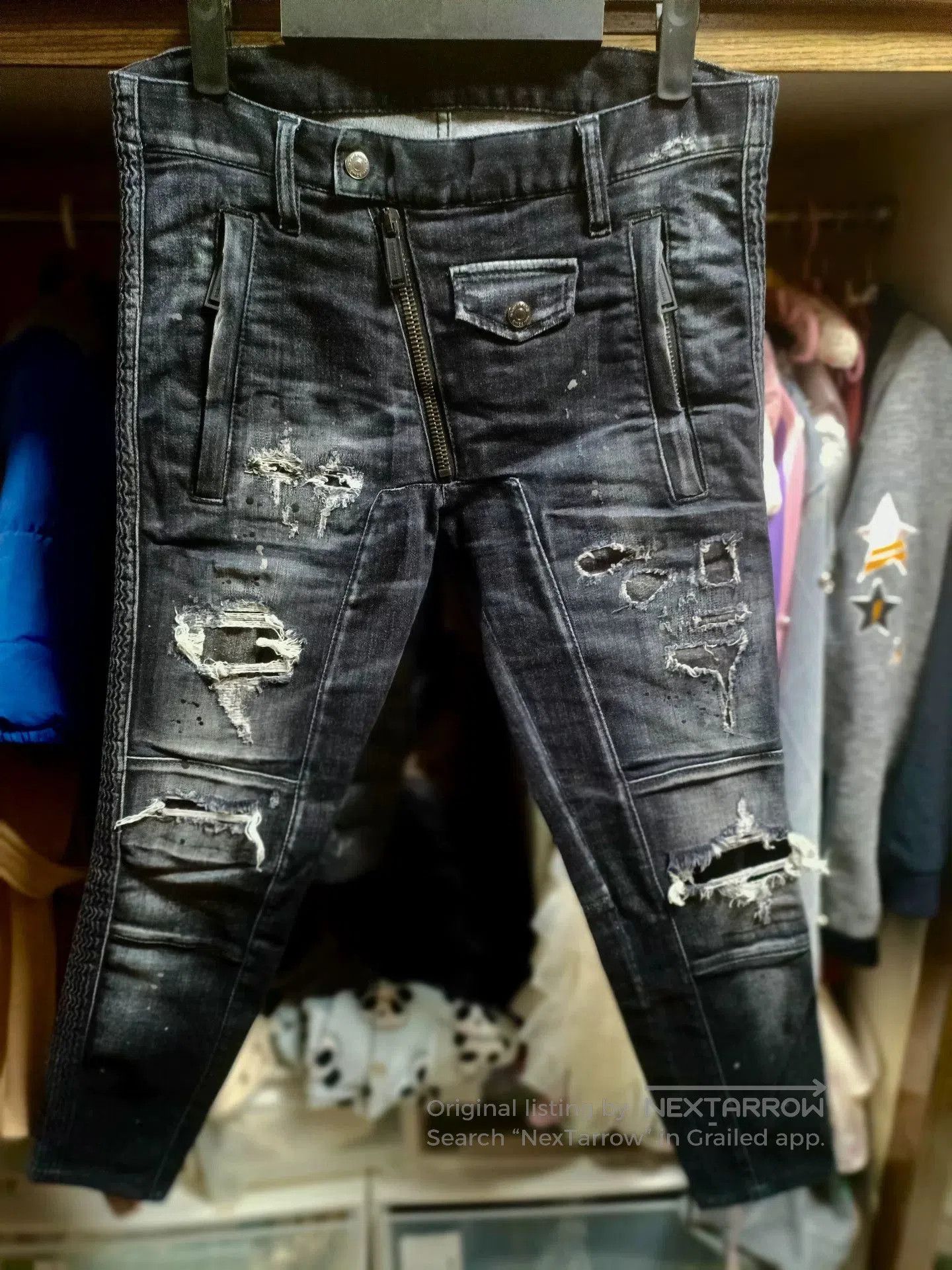 Dsquared2 Dsquared2 Twinky Biker Jeans. Size US 30 / EU 46 - 1 Thumbnail