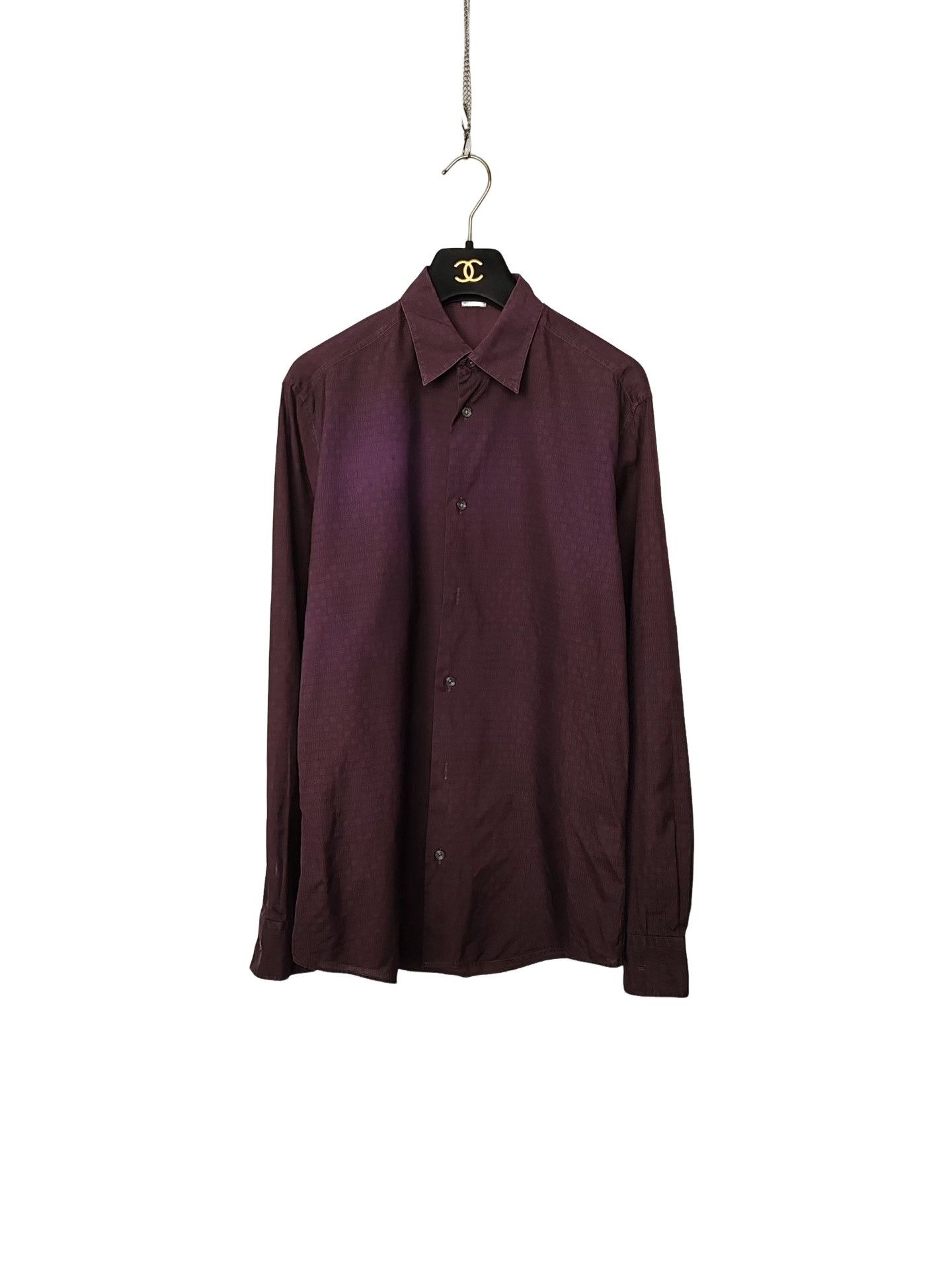 Hermes Hermes Logo Print Button Up Shirt Size S Size US S / EU 44-46 / 1 - 1 Thumbnail