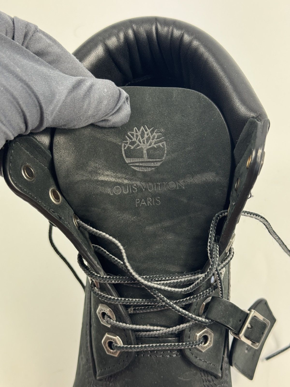 Louis Vuitton × Timberland MONOGRAM PRINT BOOTS Size US 9.5 / EU 42-43 - 16 Thumbnail