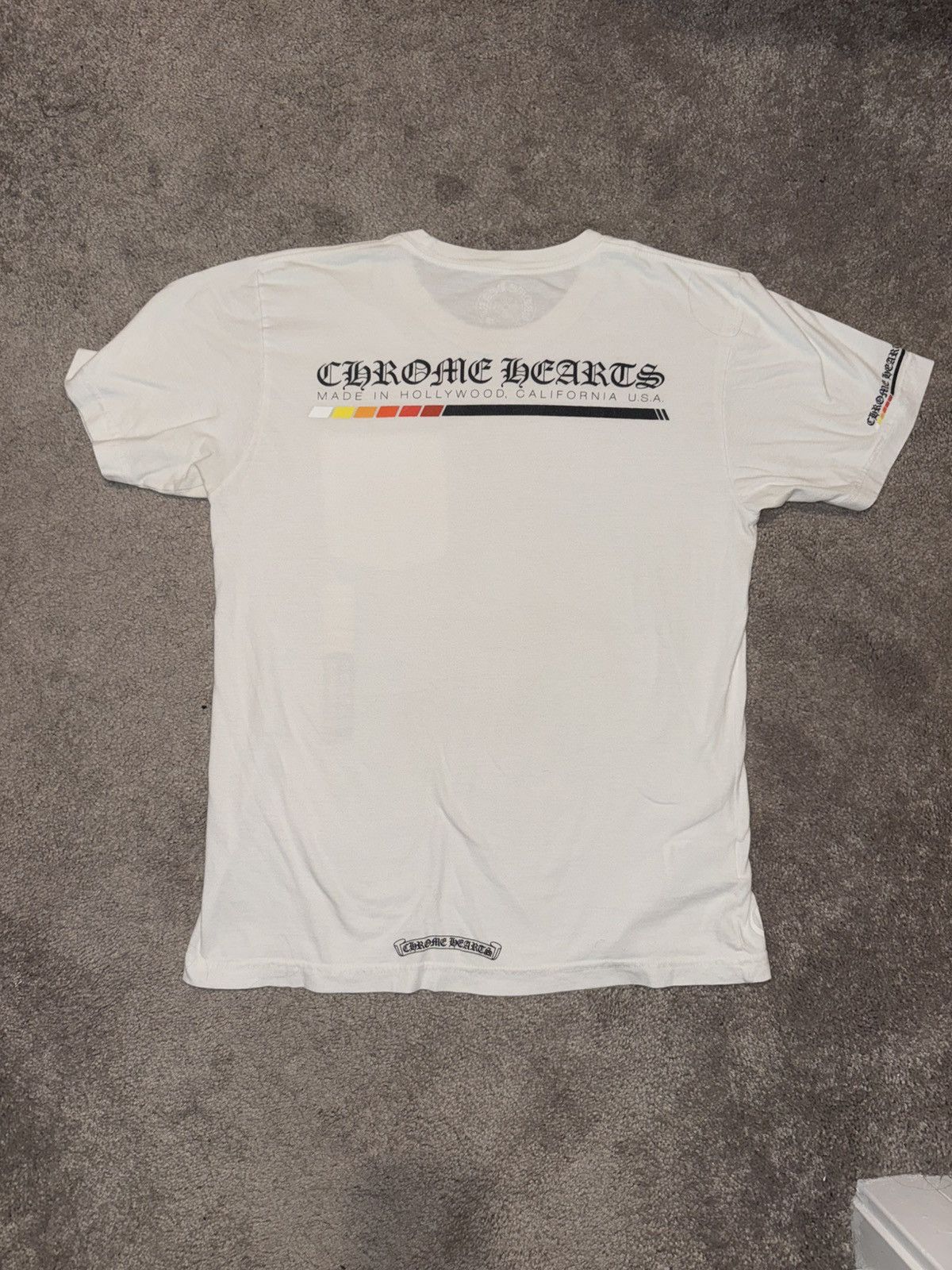 Chrome Hearts Boost Tee White Used Size Medium