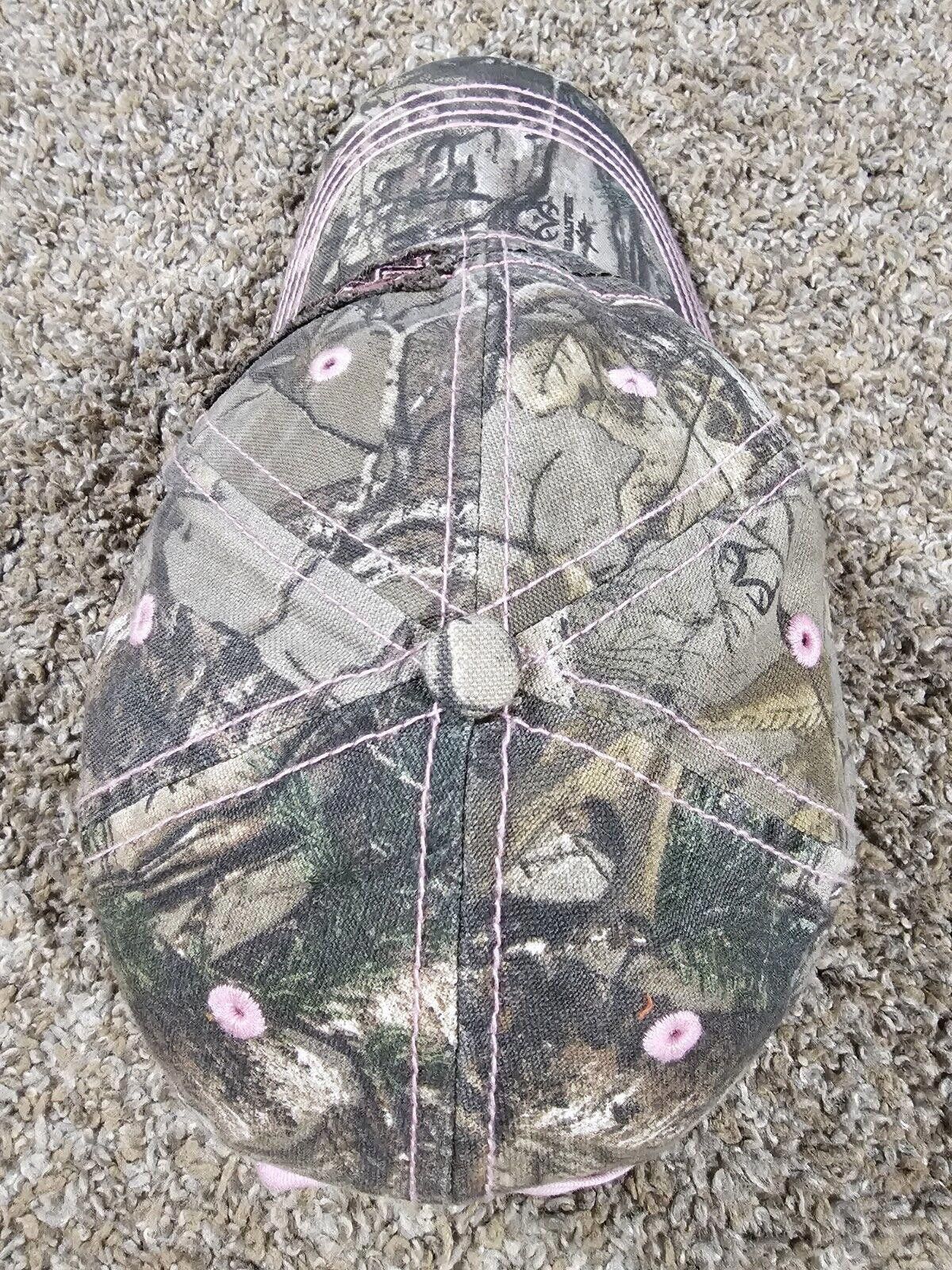 Designer NWTF Camo Pink Strapback Hat Unique And Rare Design OSFA Size ONE SIZE - 4 Thumbnail