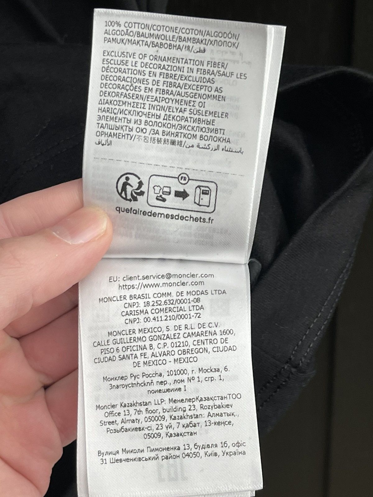 Moncler Moncler T Size US L / EU 52-54 / 3 - 7 Thumbnail