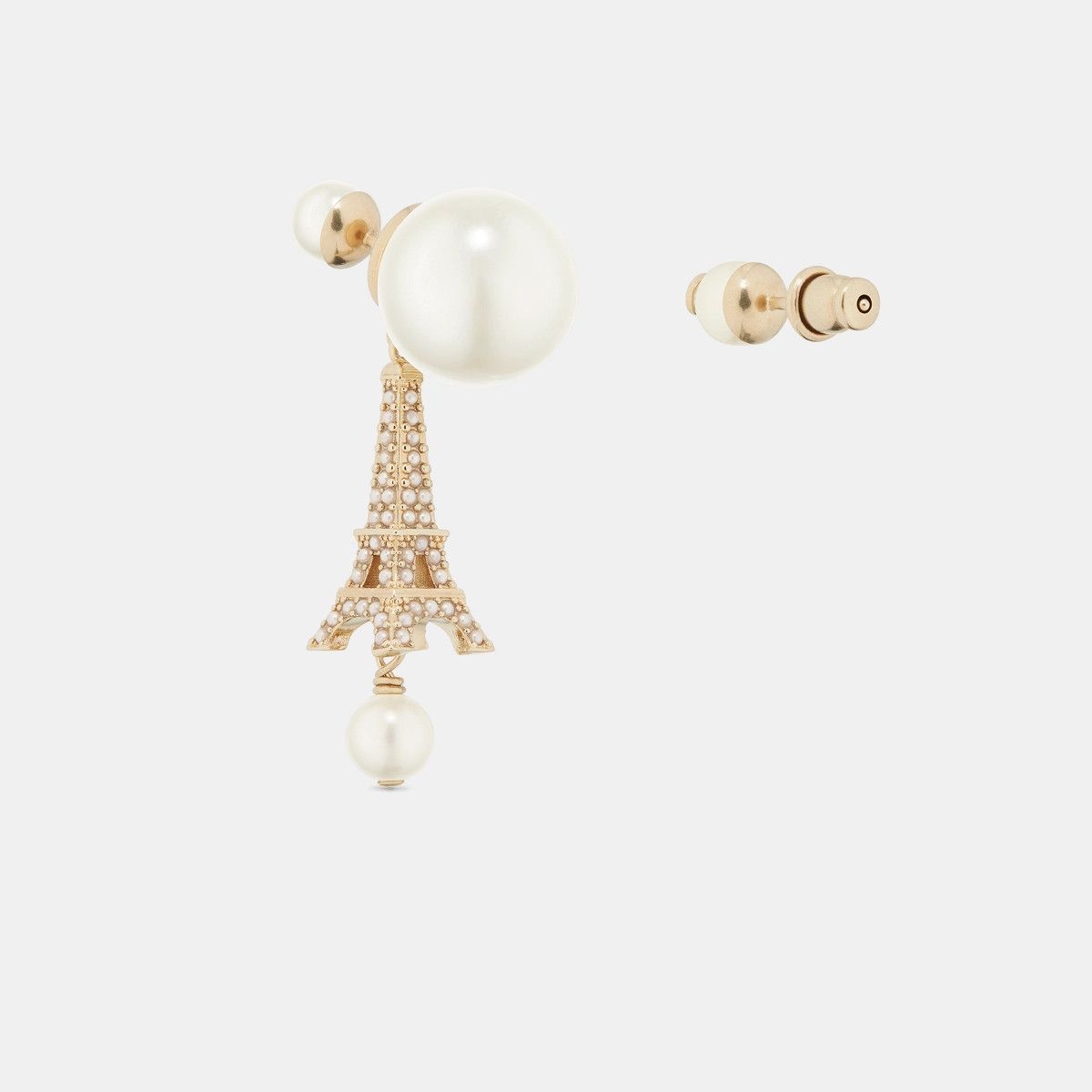 Dior o1bcso1str0126 Size:OS/Tribales Earrings in Golden/White Size ONE SIZE - 4 Thumbnail