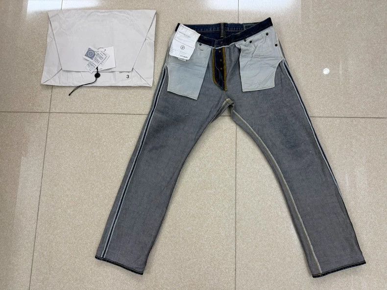 Visvim VISVIM DRY3 SOCIAL SCULPTURE DENIM 19AW Washed jeans-2506 Size US 34 / EU 50 - 3 Thumbnail