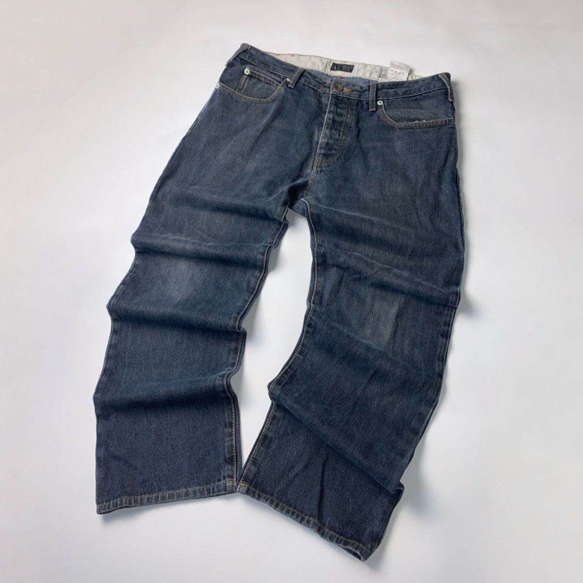 Armani × Vintage Armani Jeans Vintage Denim Size US 34 / EU 50 - 2 Thumbnail