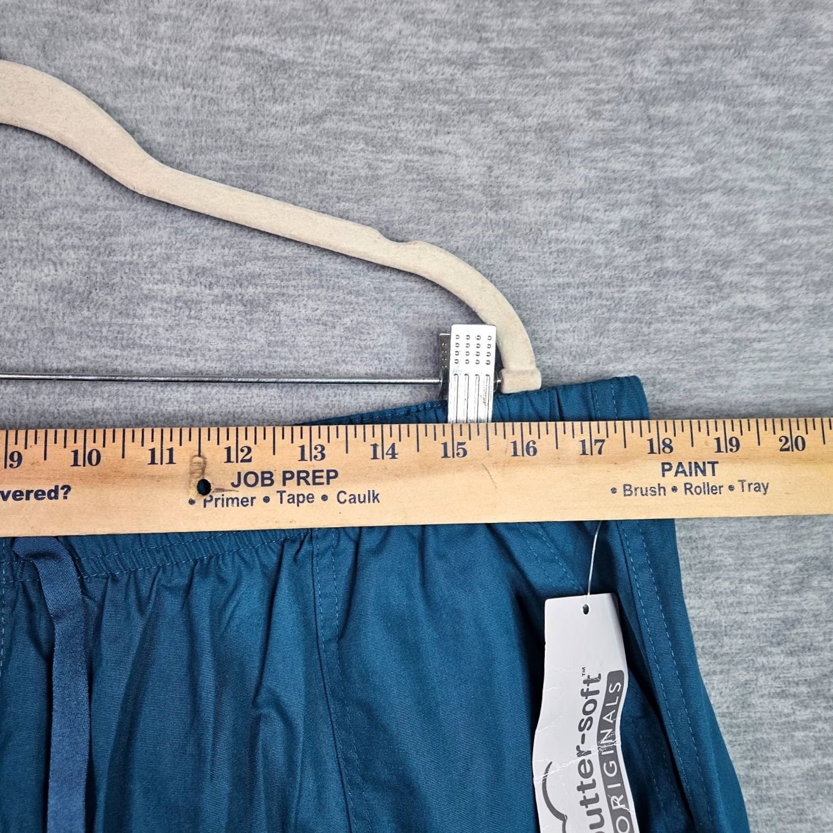 Vintage Butter-soft Originals Women's Turquoise Blue Uniforms Scrub Pants XL NEW Size 40" / US 18 - 5 Thumbnail