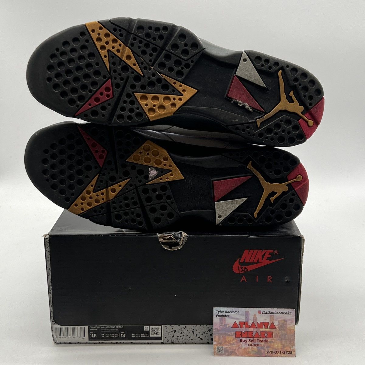 Jordan Brand Air Jordan 7 Cardinal Size US 11.5 / EU 44-45 - 8 Thumbnail
