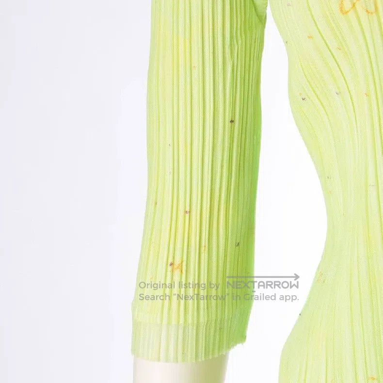 Issey Miyake Issey Miyake Green Dress Size M / US 6-8 / IT 42-44 - 7 Thumbnail