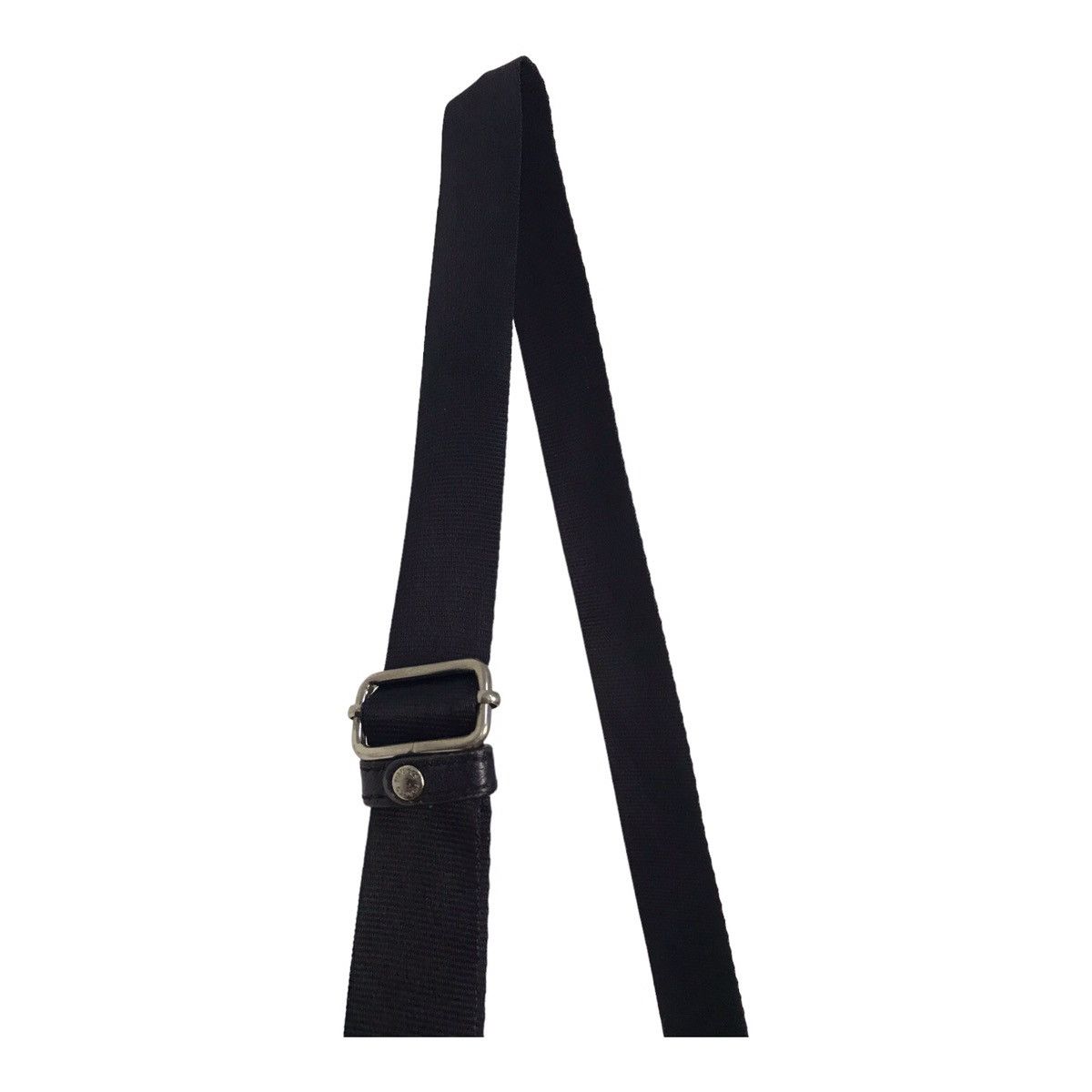 Japanese Brand × Y's × Yohji Yamamoto Yohji Yamamoto Y’Saccs Half Leather Sling Bag Size ONE SIZE - 4 Thumbnail