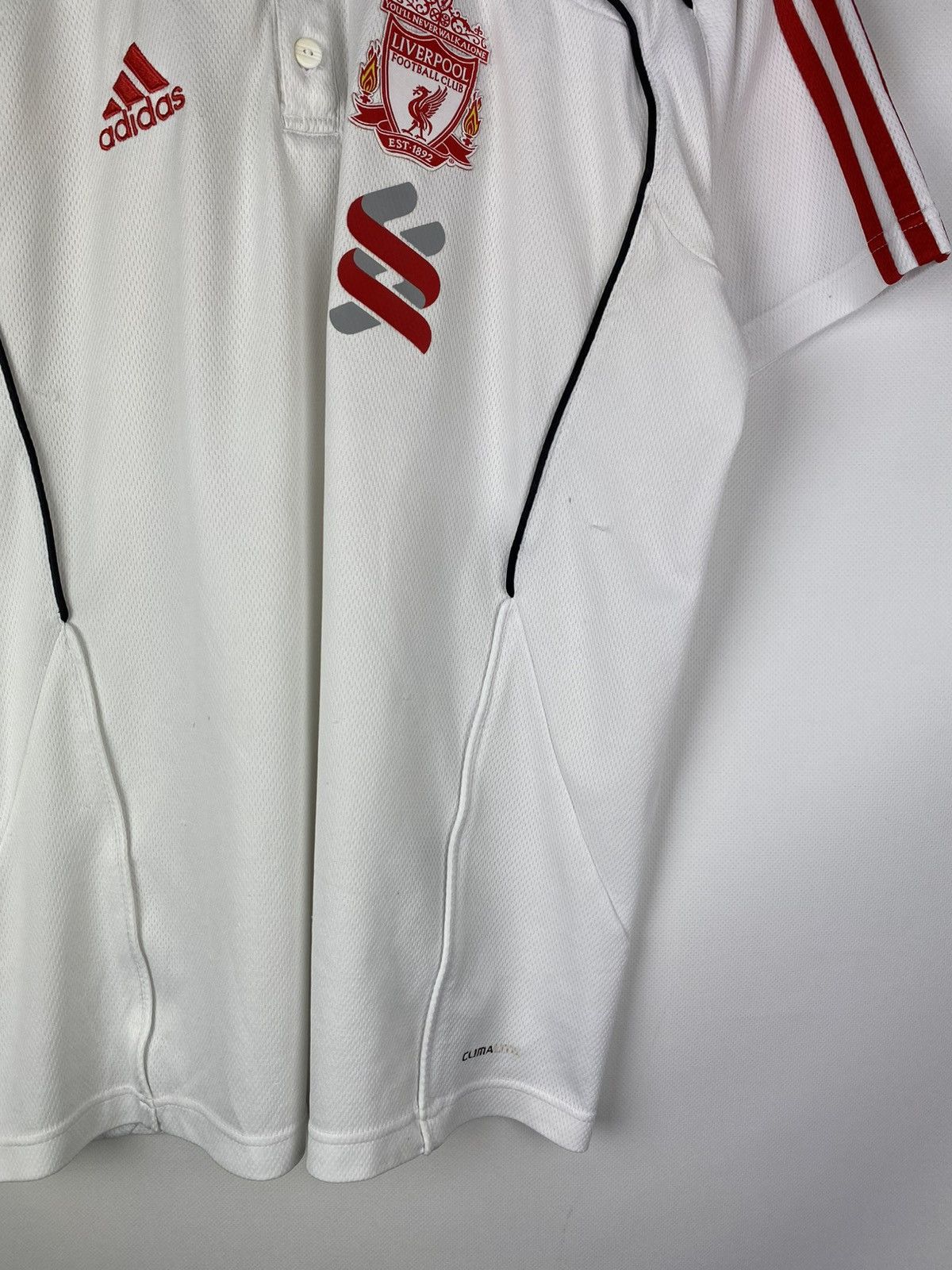 Adidas Adidas Liverpool 2010-11 polo shirt soccer jersey P95537 Size US M / EU 48-50 / 2 - 5 Thumbnail