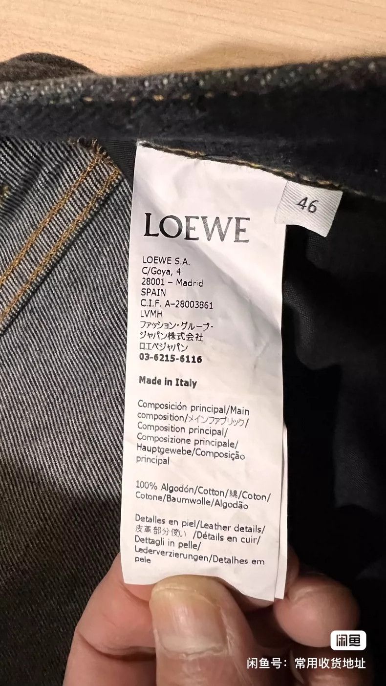 Loewe LOEWE Straight jeans Size US 30 / EU 46 - 4 Thumbnail