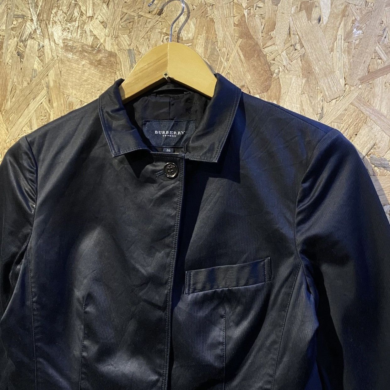 Burberry Burberry London Women's Black Coats Jackets Size S / US 4 / IT 40 - 4 Thumbnail