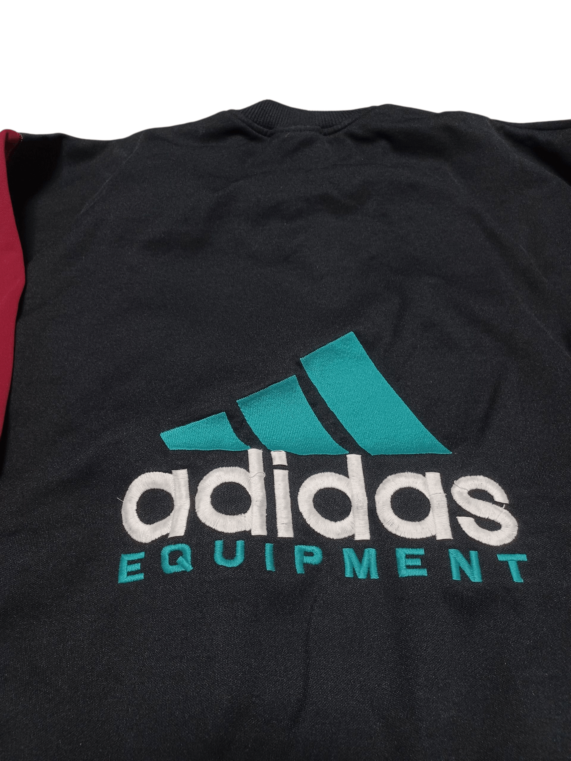 Adidas ADIDAS EQUIPMENT VINTAGE 90S BIG LOGO 1/3 SWEATSHIRT Size US L / EU 52-54 / 3 - 5 Thumbnail