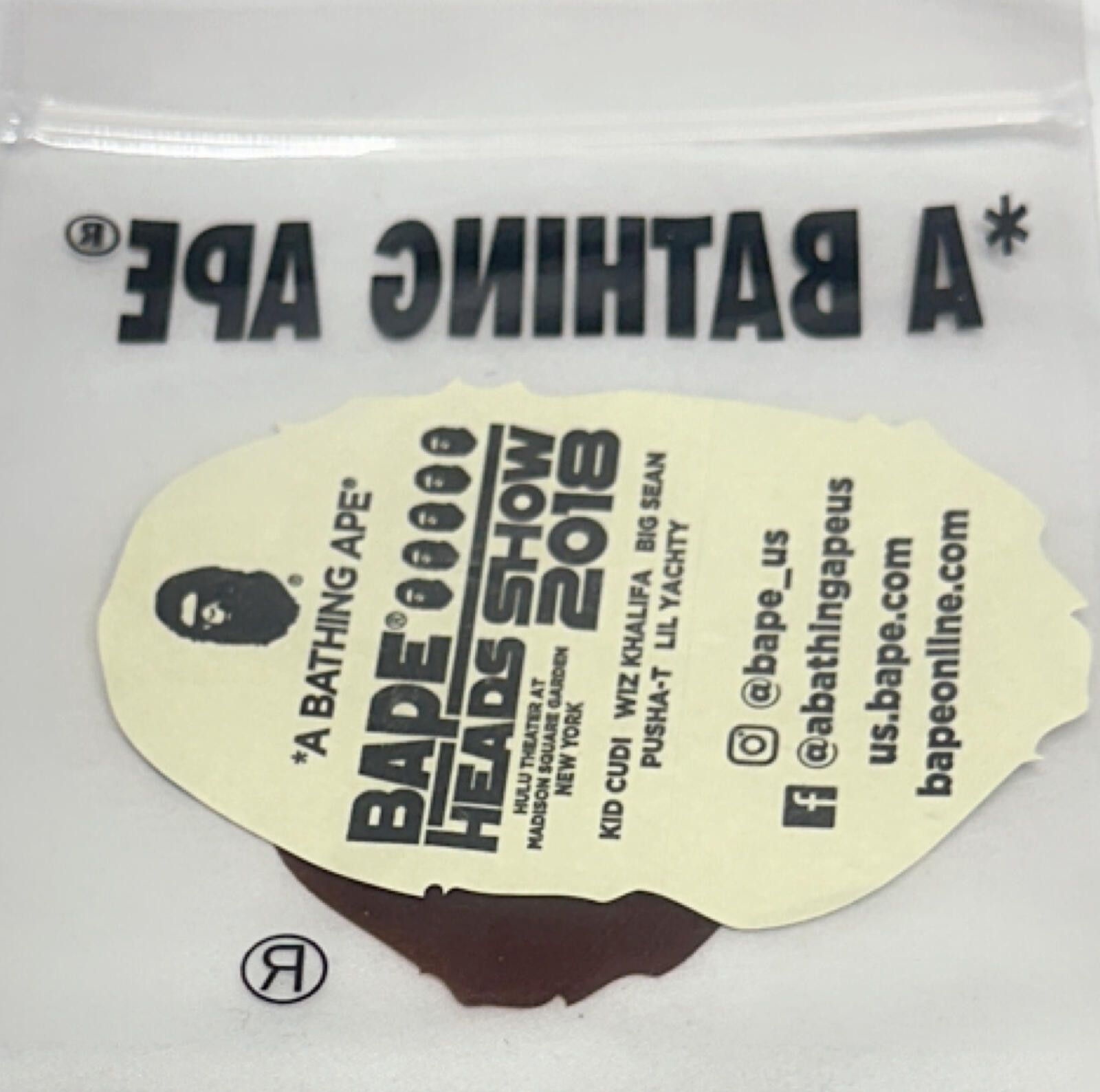 Bape BAPE Heads Show 2018 Sticker - Madison Square Garden NYC Size ONE SIZE - 5 Thumbnail