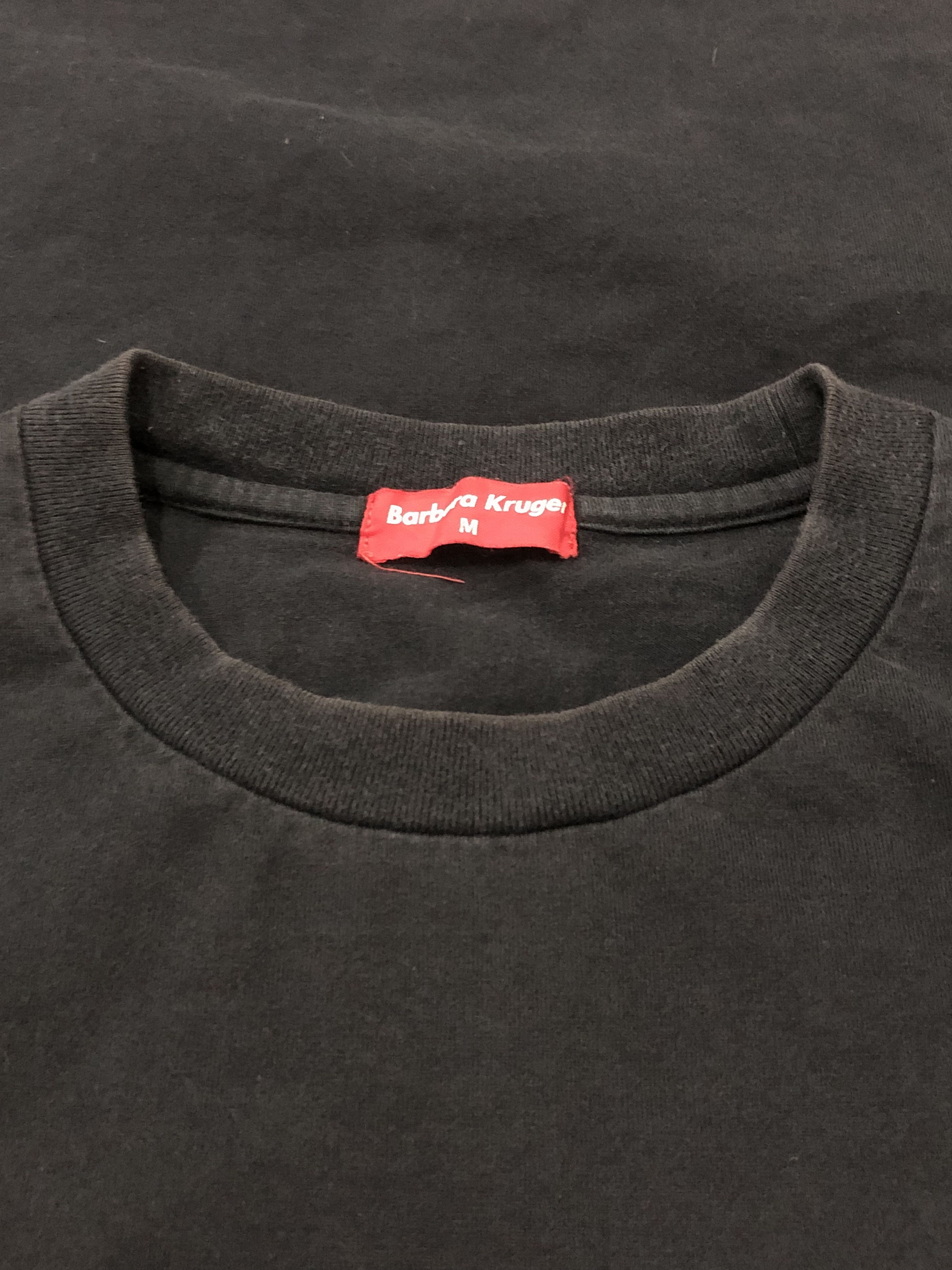 Barbara Kruger × Vintage Vintage Art Design By Barbara Kruger Tshirt Size US M / EU 48-50 / 2 - 6 Thumbnail