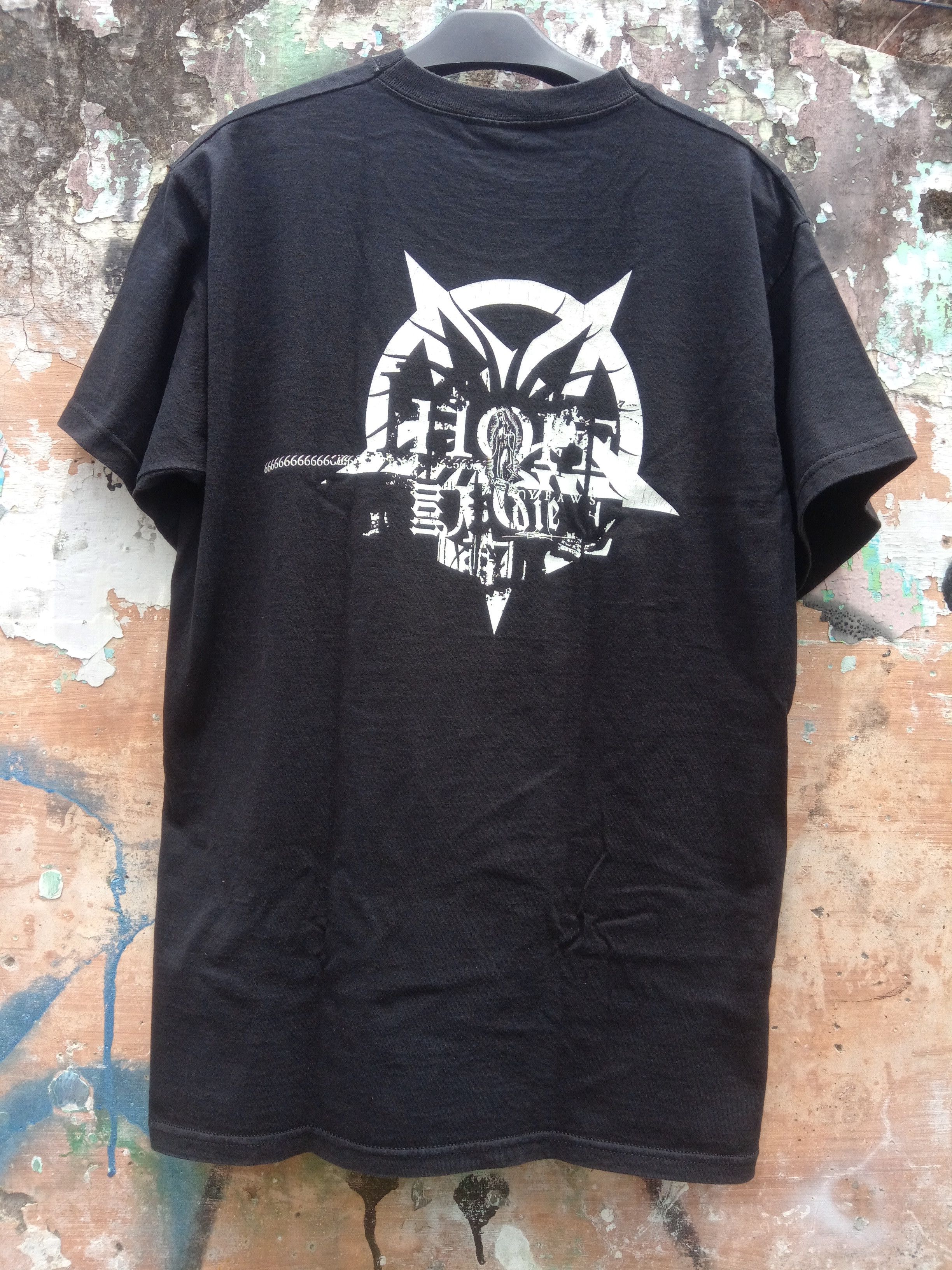 Band Tees × Vintage Vintage '00 ANTAEUS cut your flesh and worship satan Size US L / EU 52-54 / 3 - 3 Thumbnail