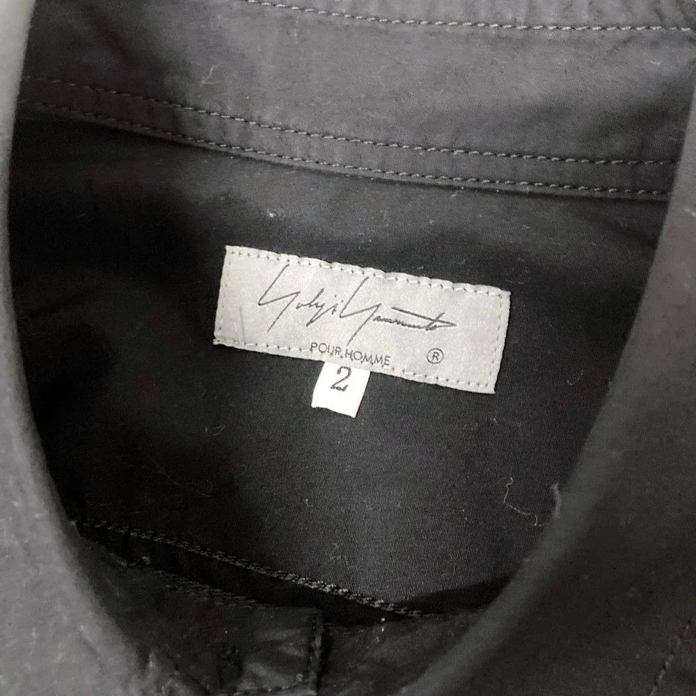 Yohji Yamamoto Yohji Yamamoto pour homme/black/long sleeve/shirt Size US M / EU 48-50 / 2 - 4 Thumbnail