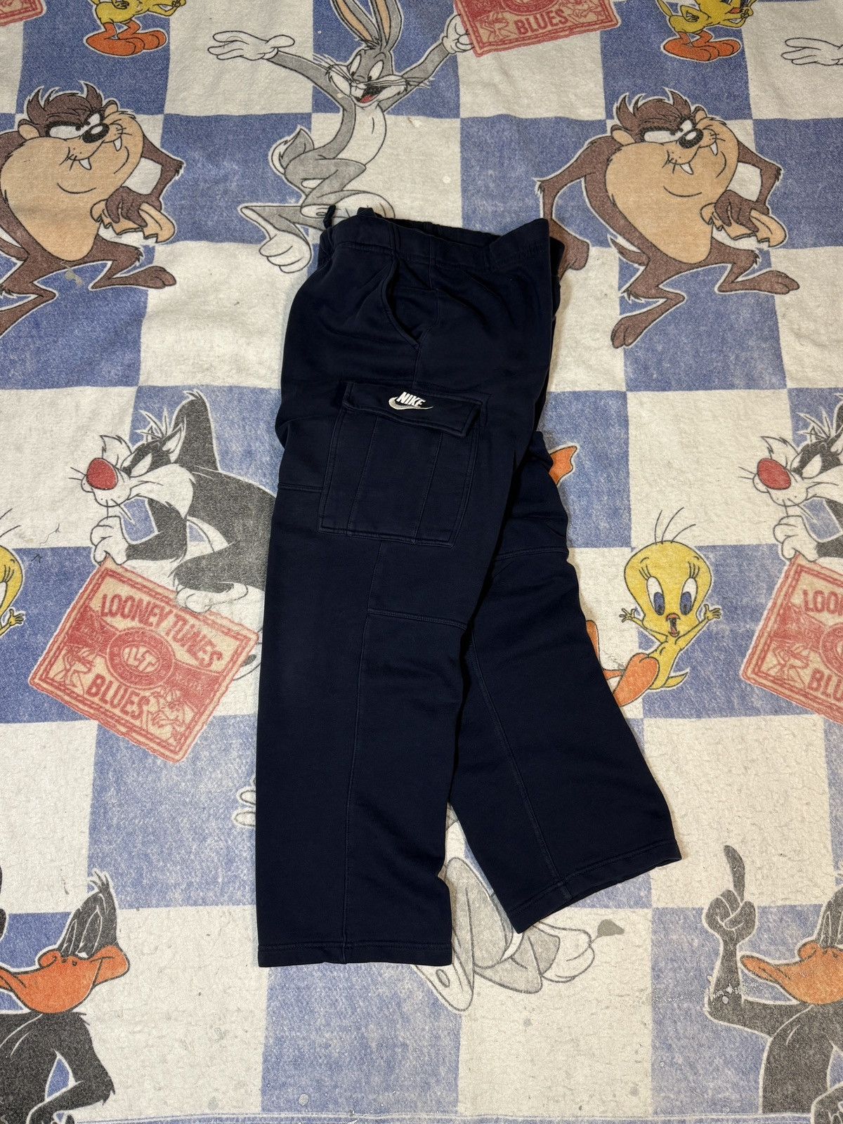 Nike Y2k nike cargo sweatpants Size US 36 / EU 52 - 1 Thumbnail