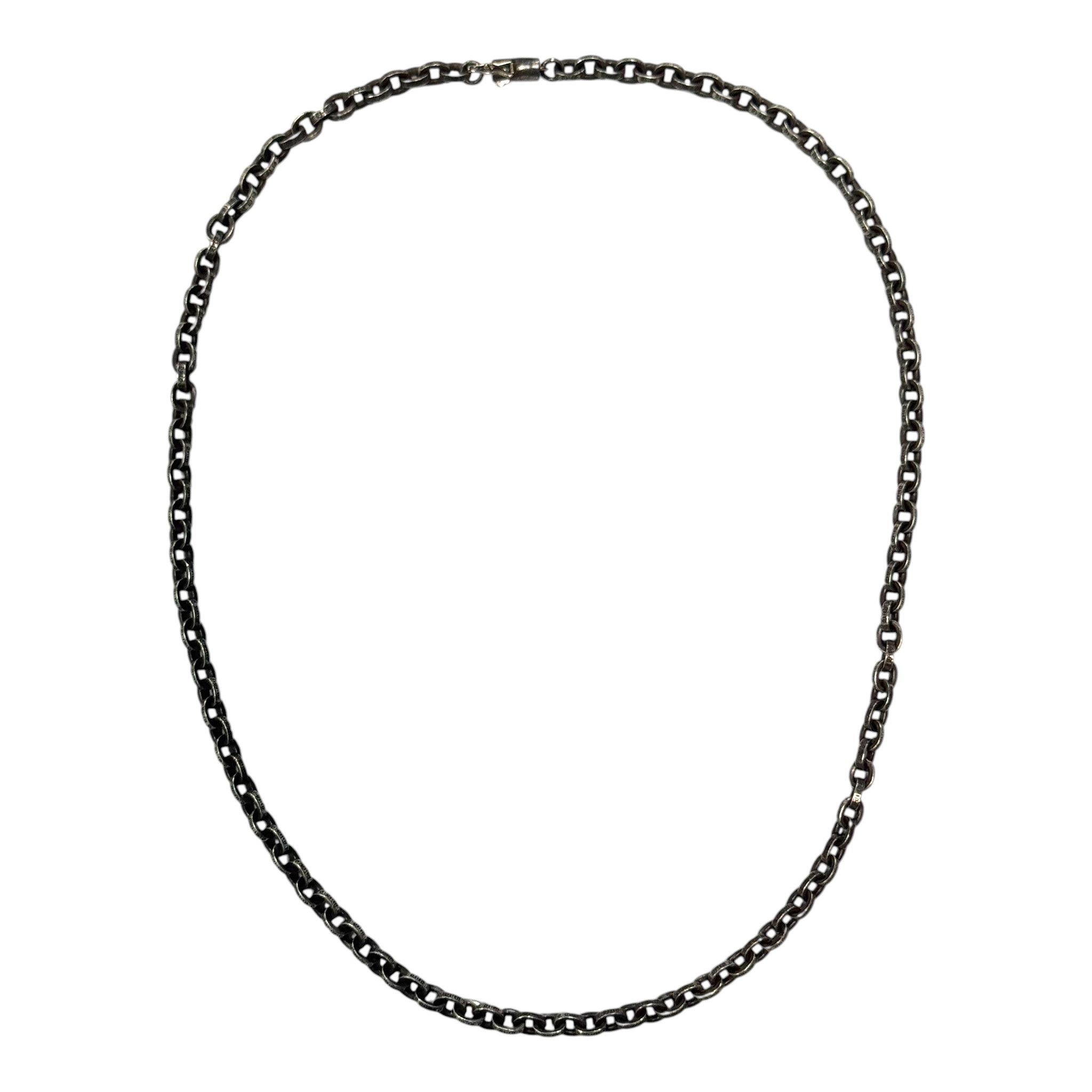 Chrome Hearts Paper Chain Necklace Silver (20 Inch) Size ONE SIZE - 1 Thumbnail