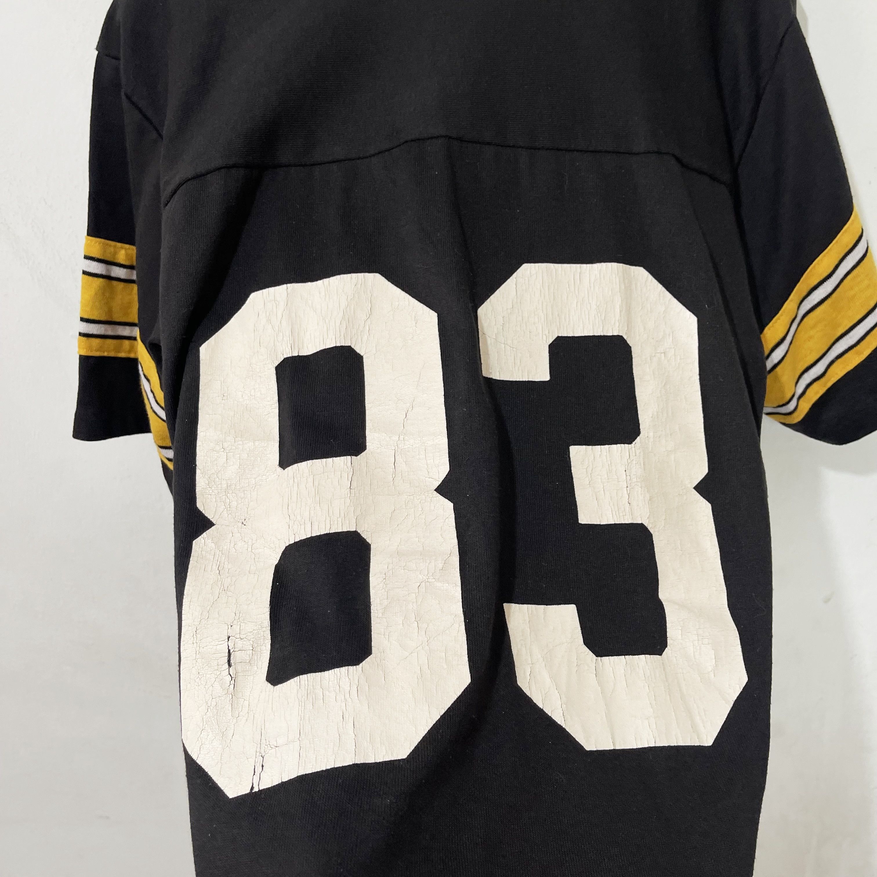 NFL Vintage 90s Pittsburgh Steelers 83 NFL Rawling Jersey Size US S / EU 44-46 / 1 - 4 Thumbnail