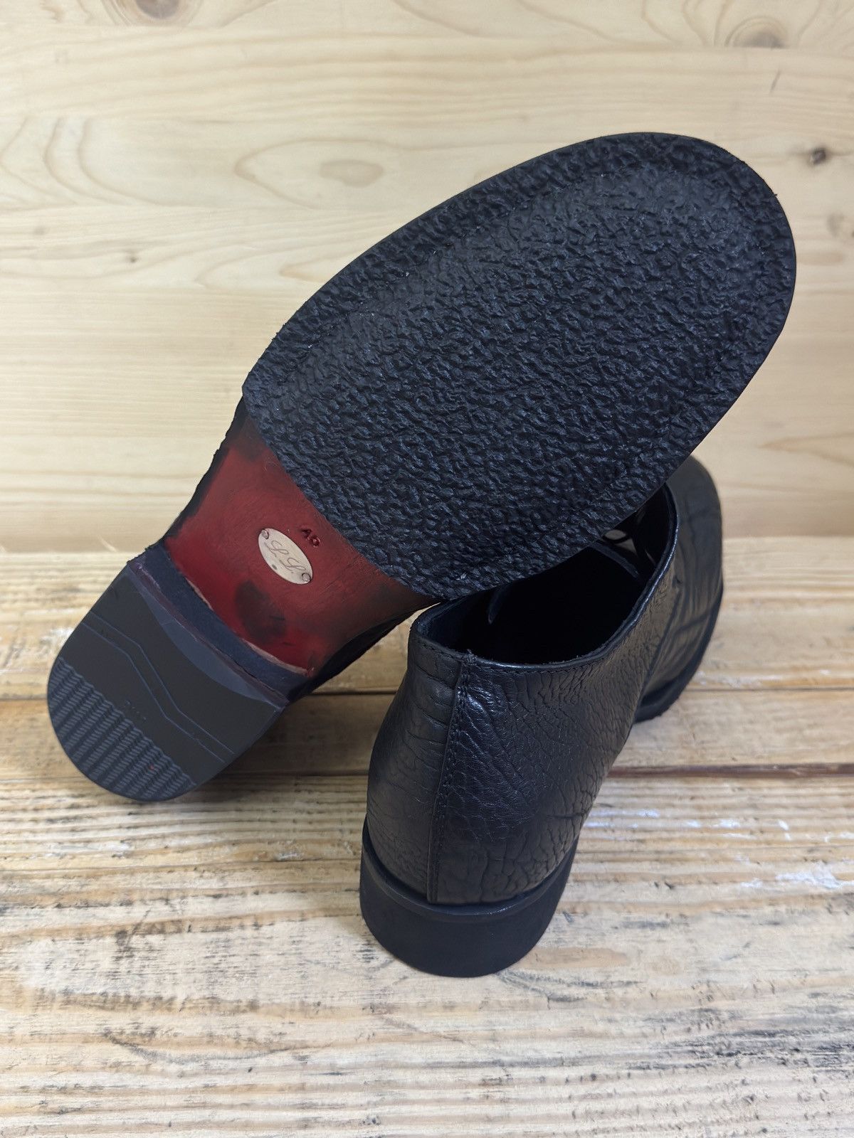 Handmade Derby 45 buffalo leather Size US 12 / EU 45 - 4 Thumbnail