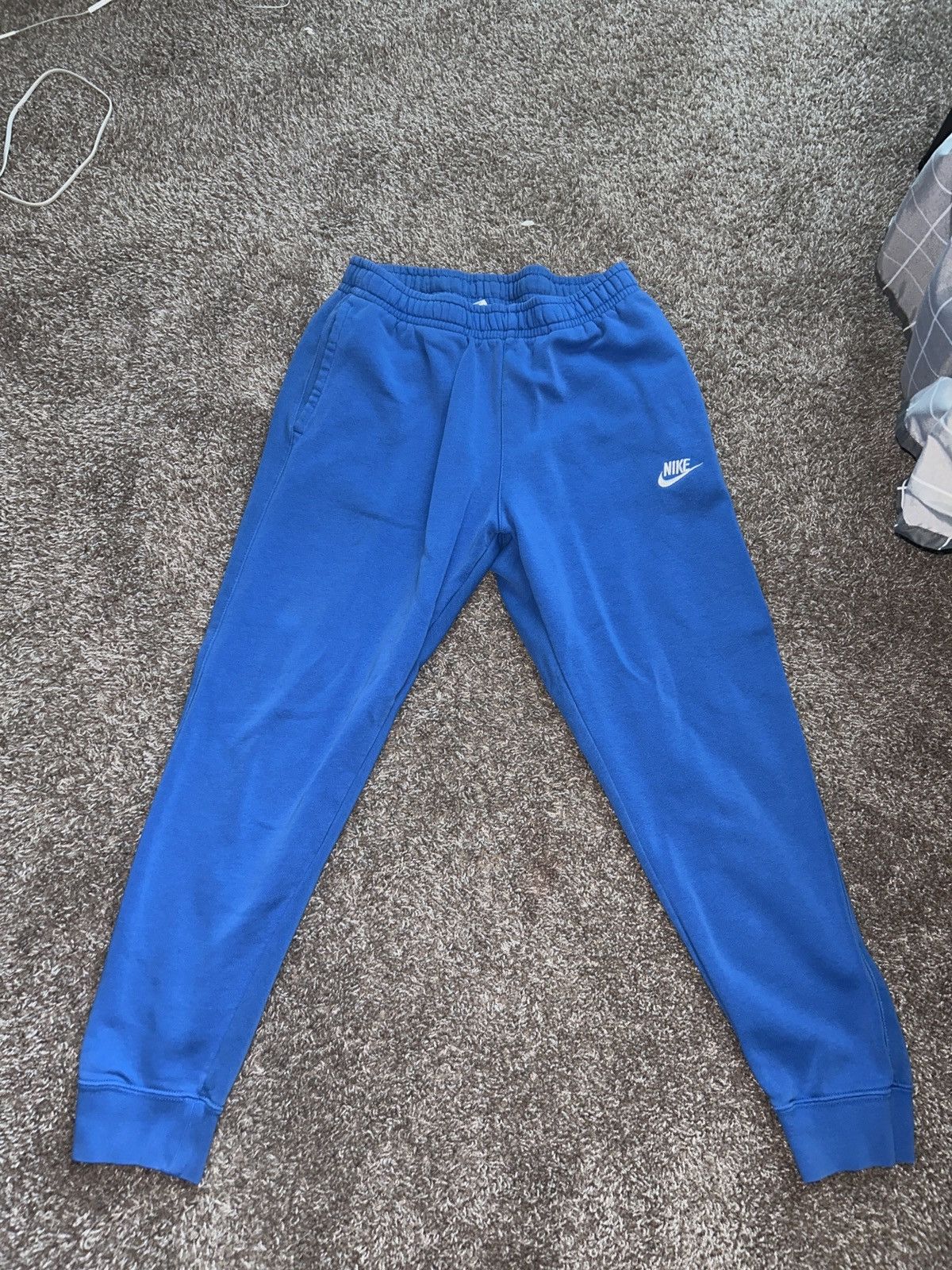 Nike Blue Nike Sweatpants Medium Size US 29 - 1 Thumbnail